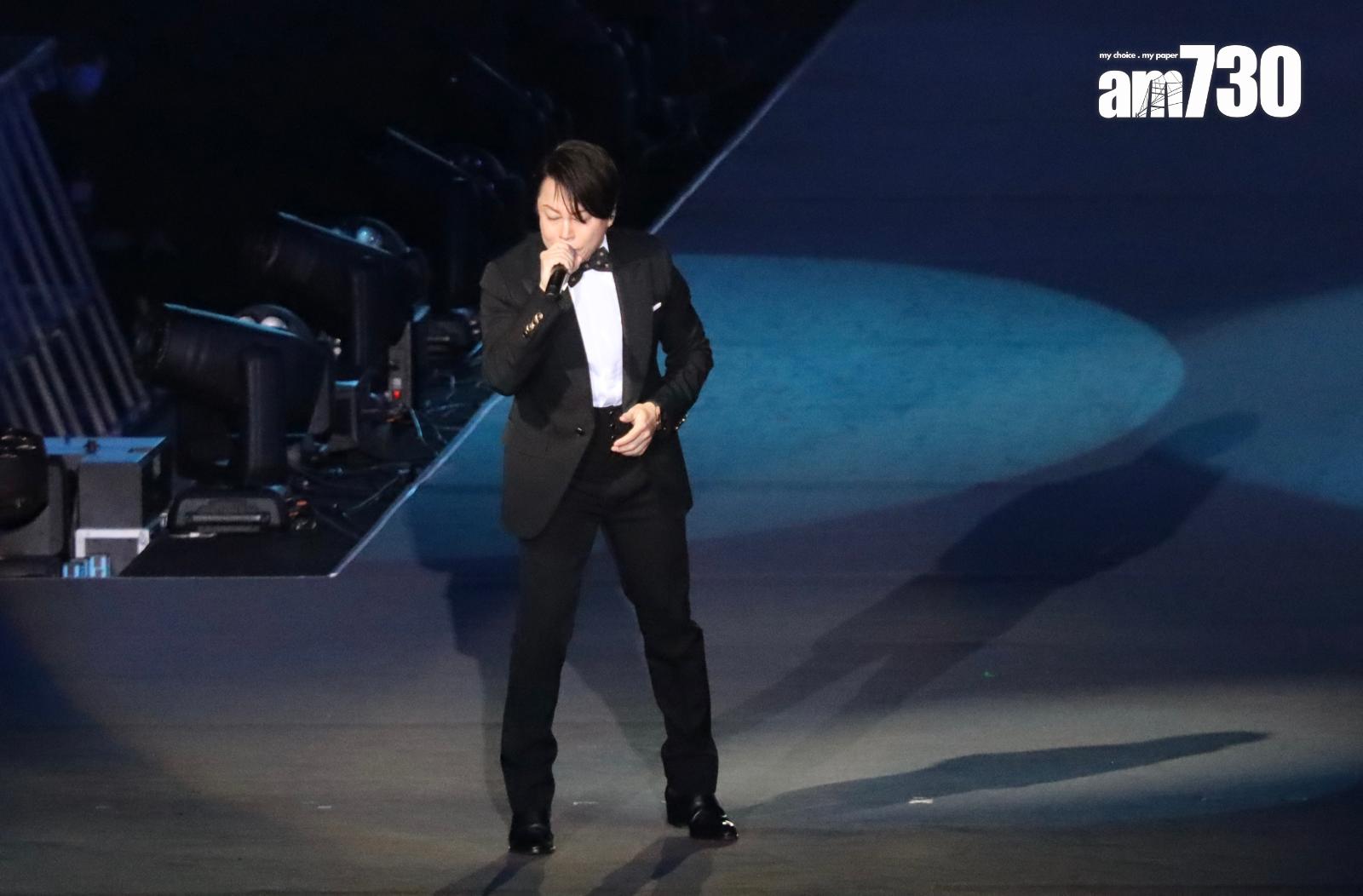 「教主」西川貴教憑精湛歌藝炒熱全場氣氛。 (娛樂組攝)