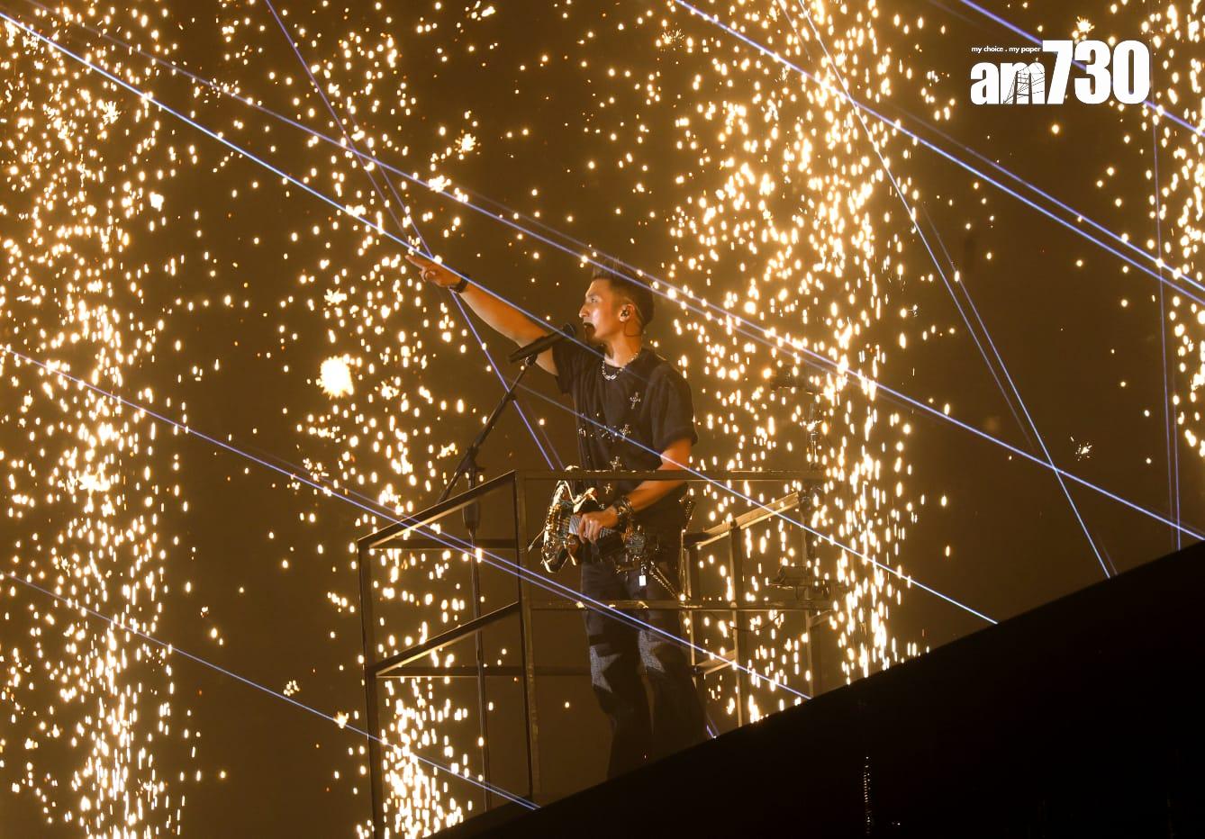 霆鋒四場個唱共多逾17萬人捧場。 (娛樂組攝)