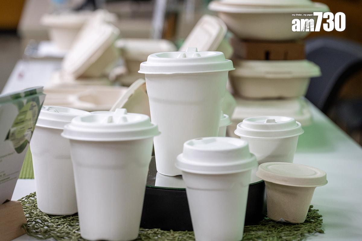 環保署「綠色餐具平台」的非塑膠即棄餐具產品,現已增至逾2,000款。(資料圖片)