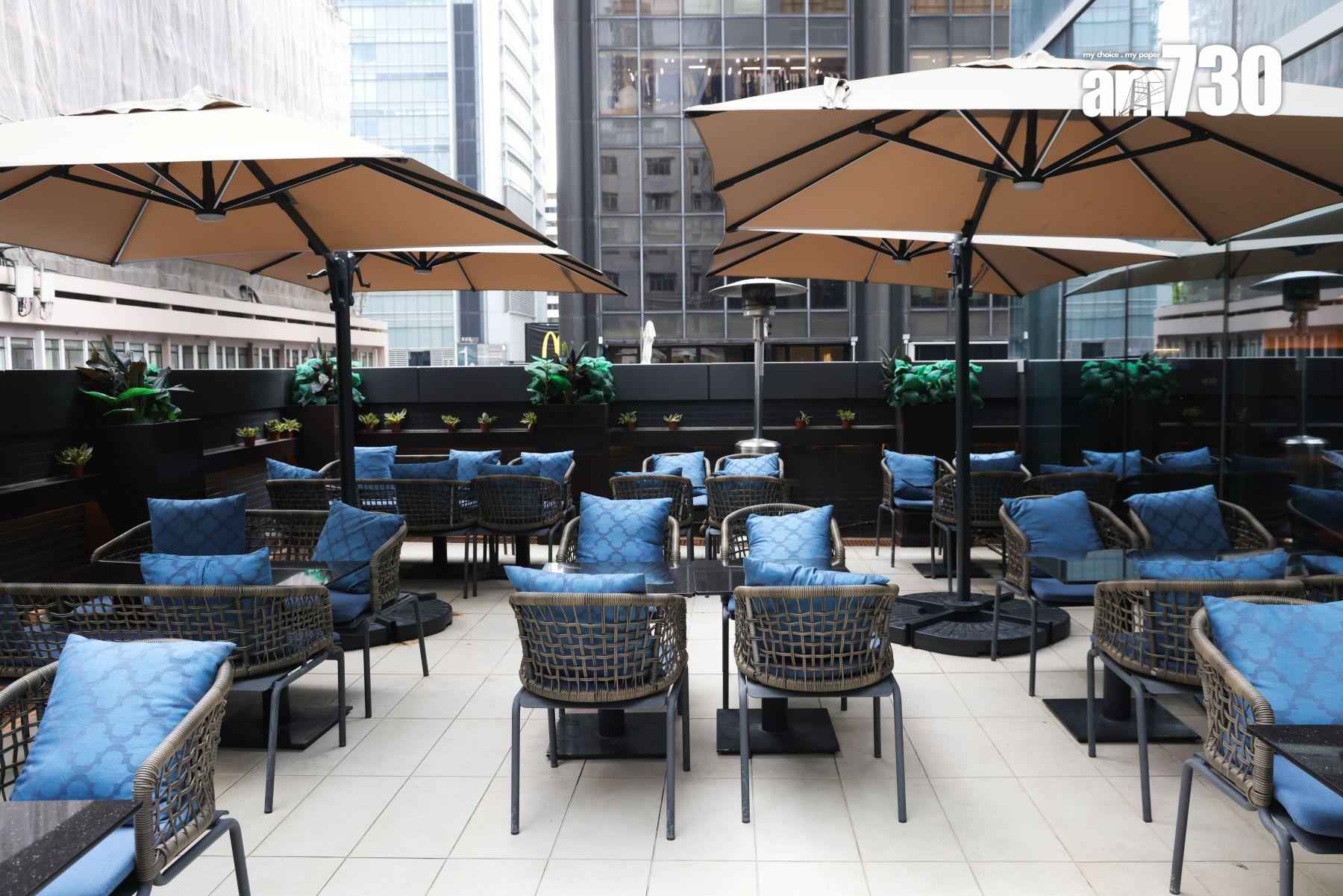 設有露天座位。(吳康琦攝)