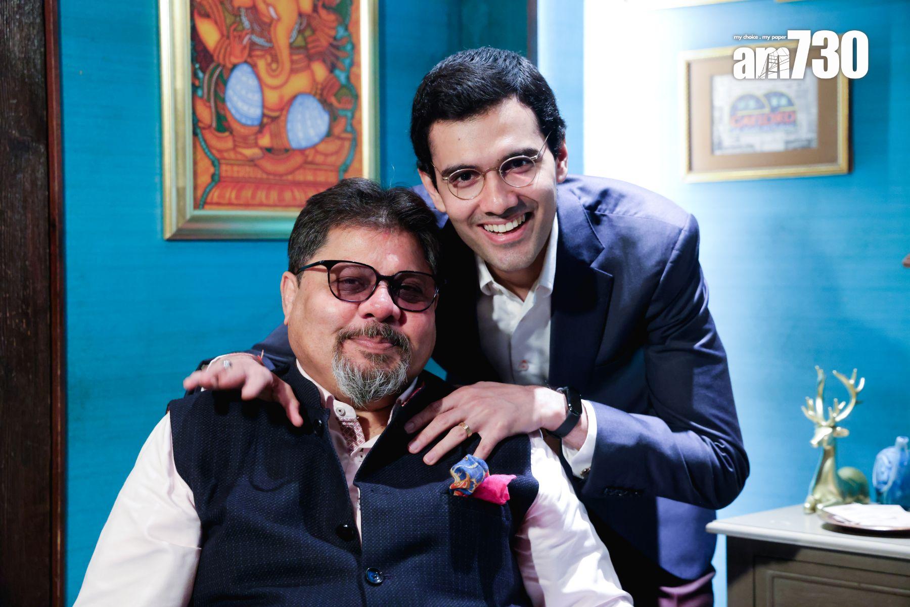 餐廳由老闆Rajeev先生與兒子Harshil父子檔營運。(吳康琦攝)