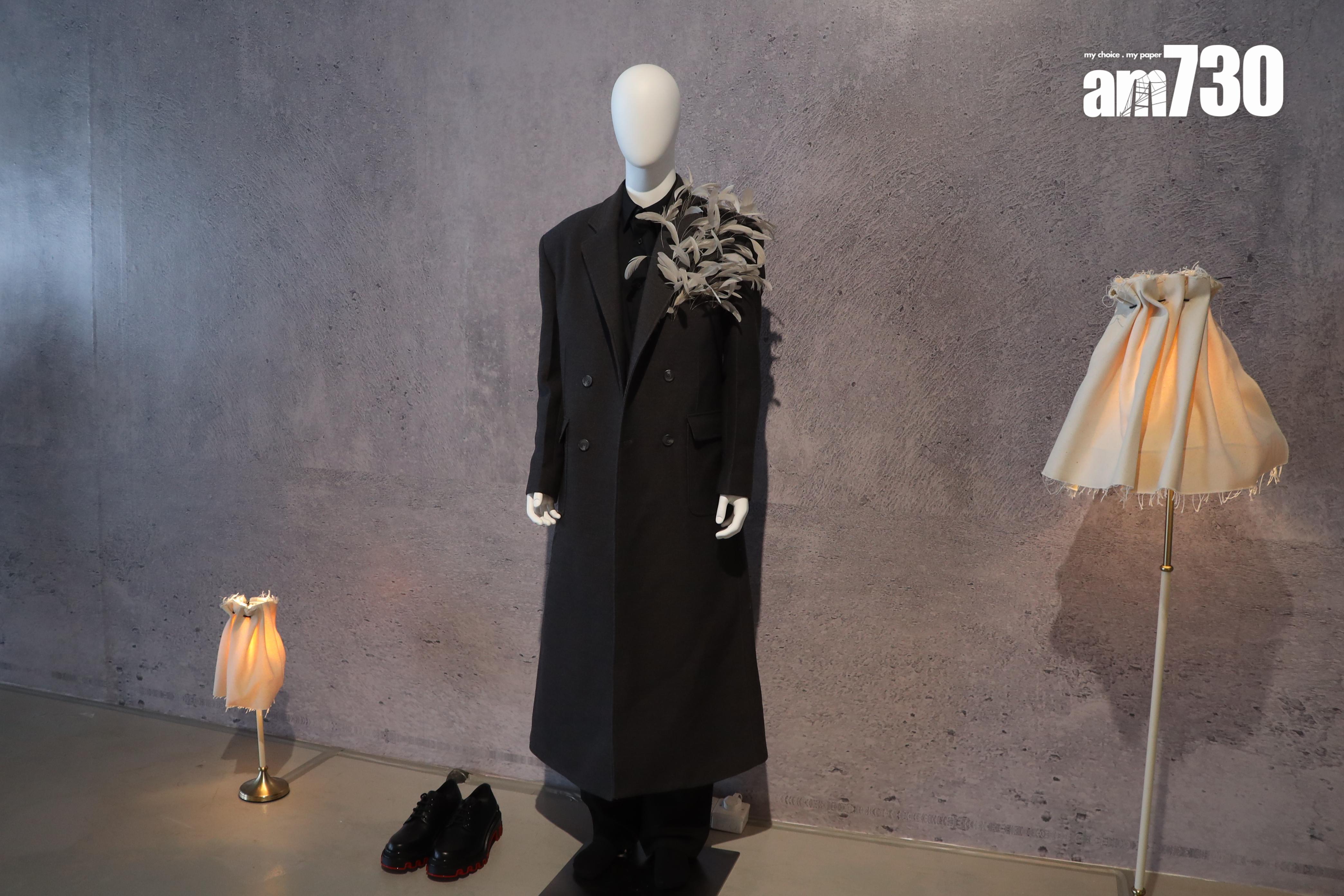 姜濤服飾及相片展覽「The Keung’s Galleria」,展現姜濤冷峻有型的一面。(娛樂組攝)