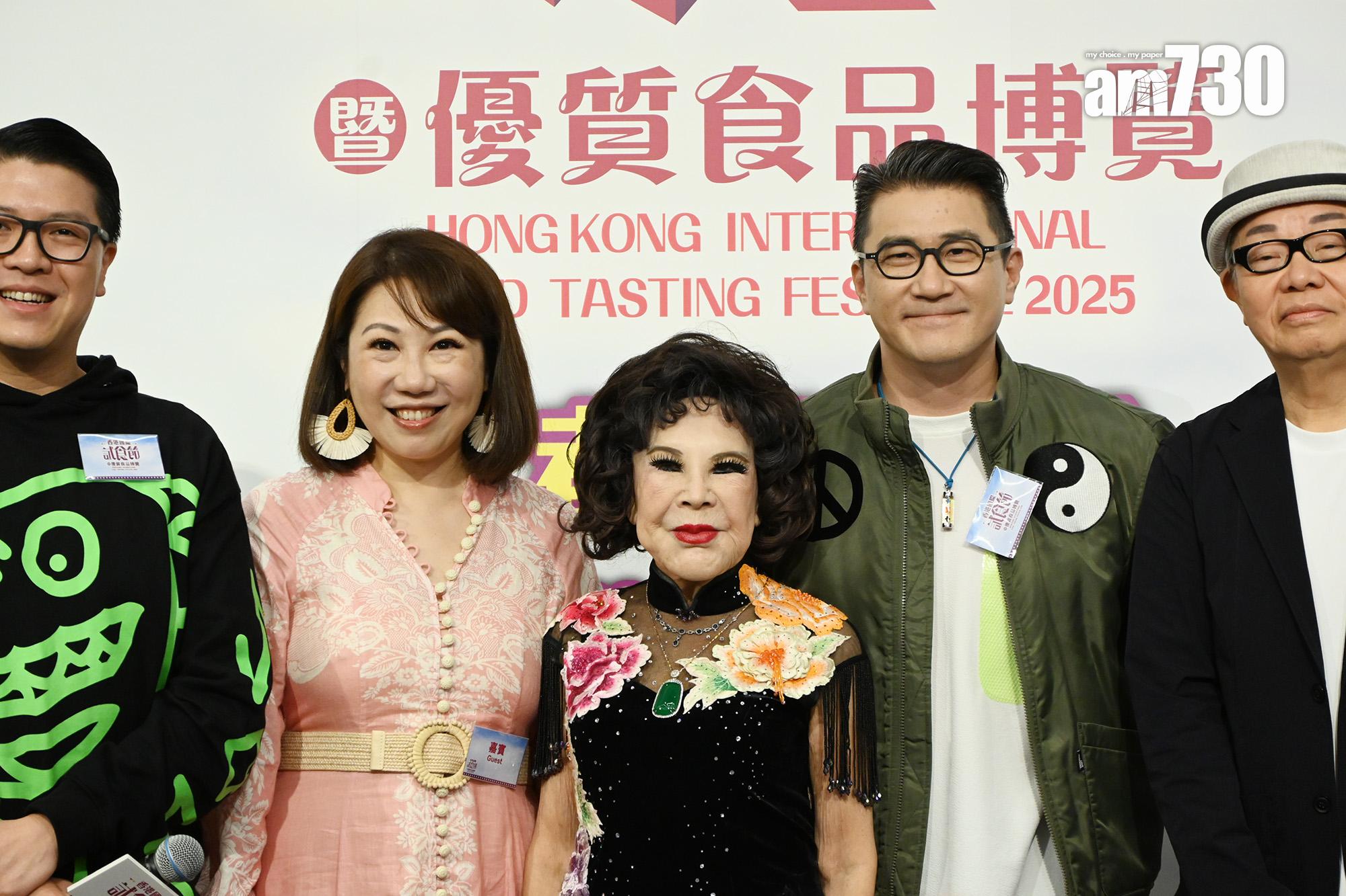 黃夏蕙原來第一次到會展唱歌。(娛樂組攝)