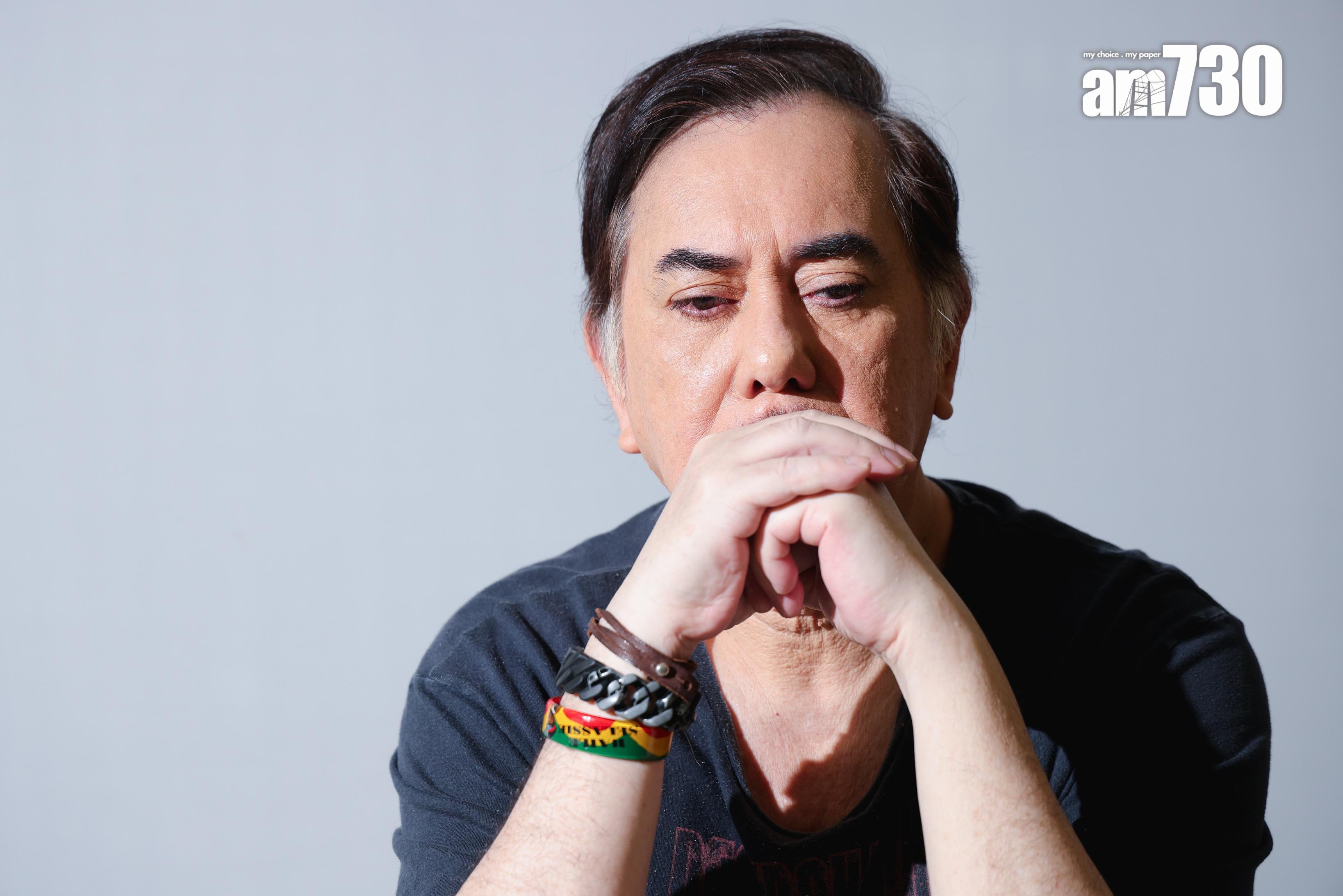 黃秋生重演25年前獲封劇帝的舞台劇《螳螂捕蟬》,坦言要多加操練體能。(吳康琦攝)