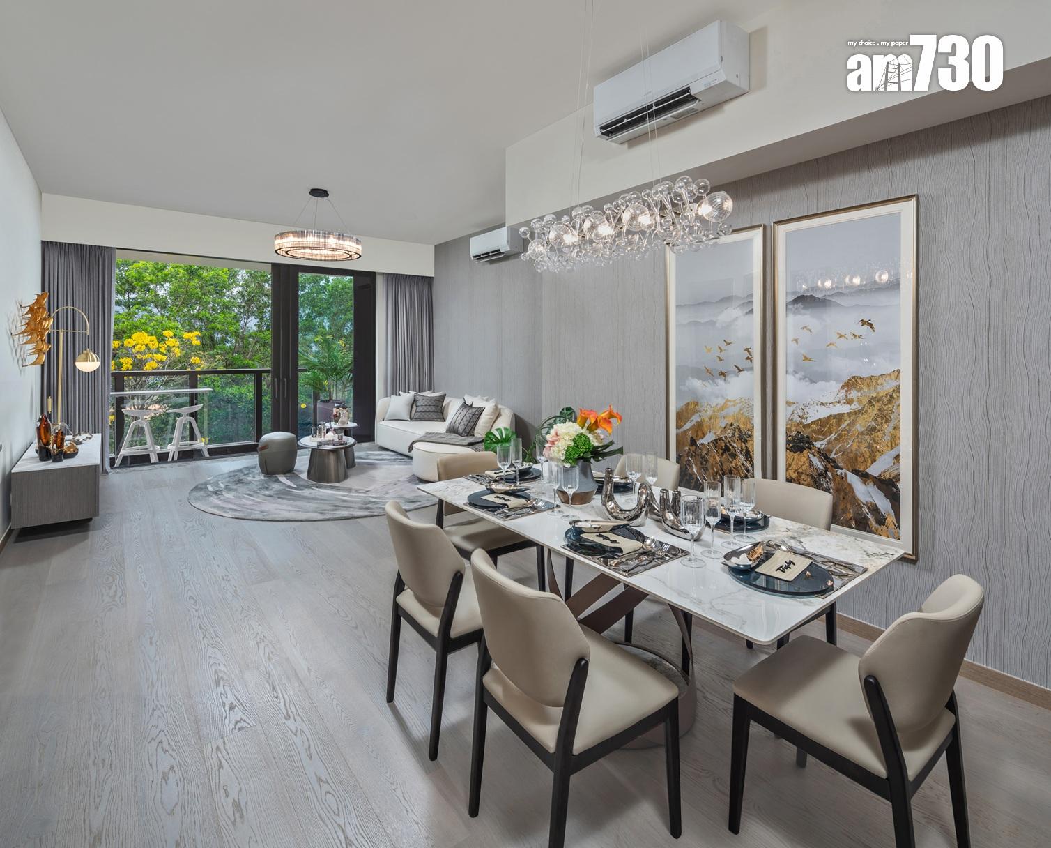 林海山城全新現樓經布置單位曝光 海洋風打造四房特色戶(有圖)|大埔新盤