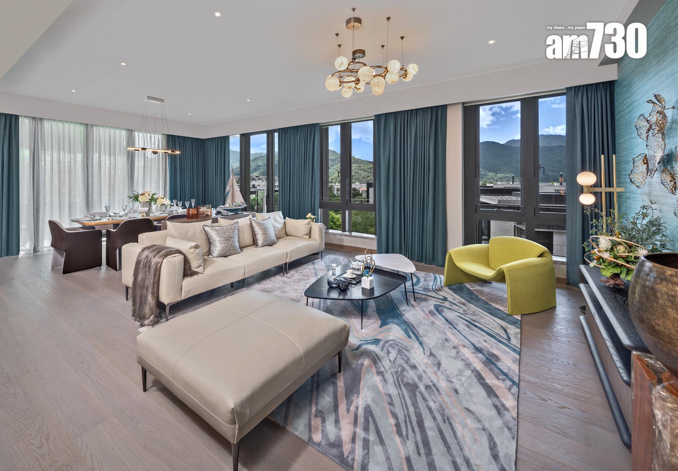 林海山城全新現樓經布置單位曝光 海洋風打造四房特色戶(有圖)|大埔新盤