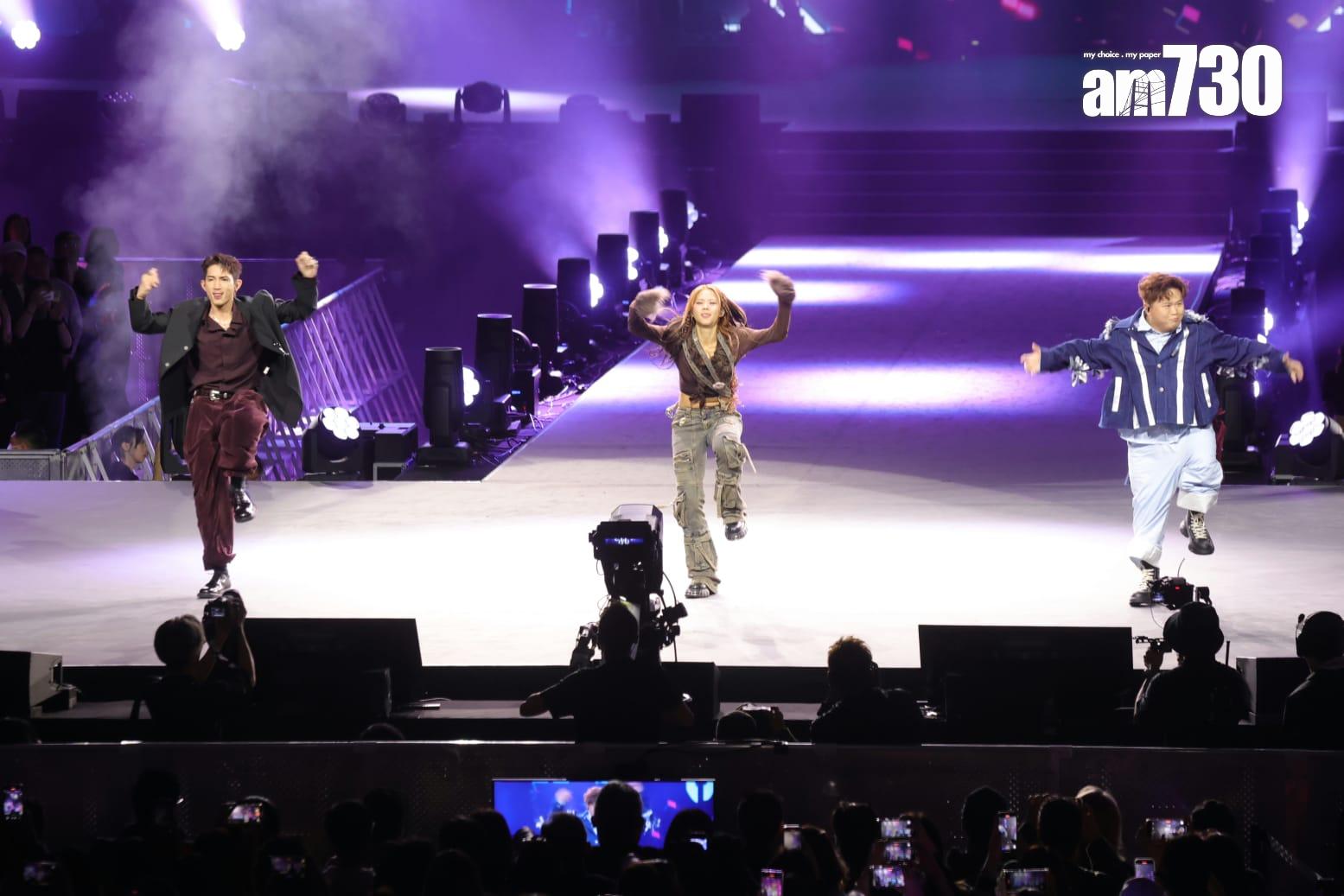 MIRROR的隊長Lokman、ERROR隊長梁業及COLLAR隊長沈貞巧(Gao)留在台上來一個dance Battle,三人一齊Locking。