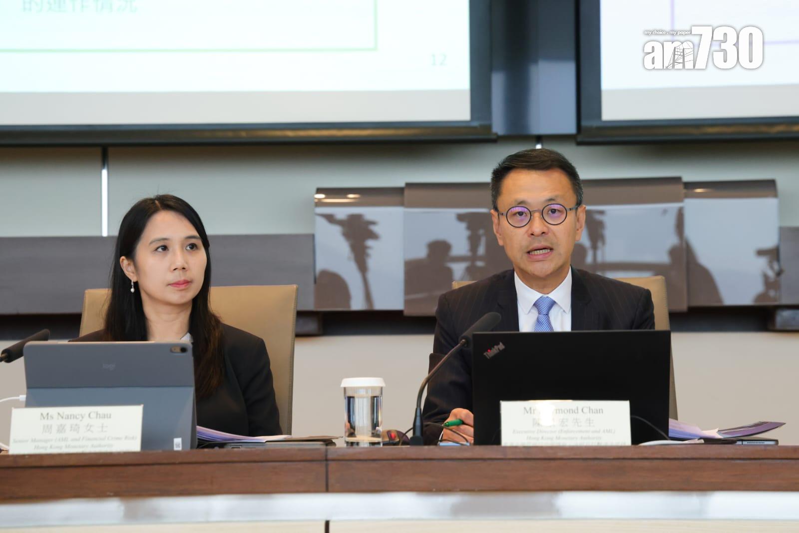 去年1484人涉傀儡戶口洗黑錢被控,警方金管局銀行業界聯手加強打擊。(吳康琦攝)