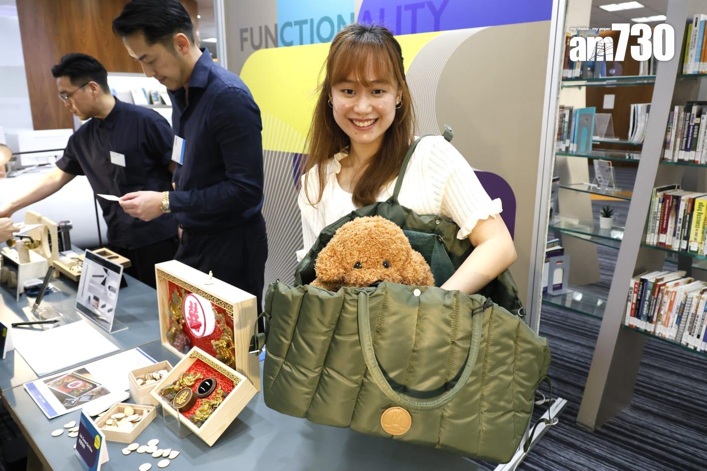 崔曉恩指,雖美國市場只佔公司生意數少於一成,90%小額包裹稅仍是對公司有影響。(林俊源攝)