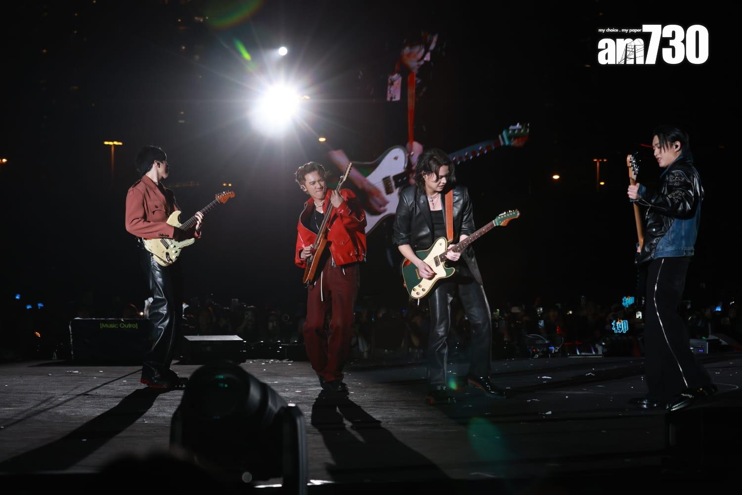 MIRROR「鷹小隊」舉行《Wild and Gentle Live 2025》,rock爆舞台。(羅錦鴻最)