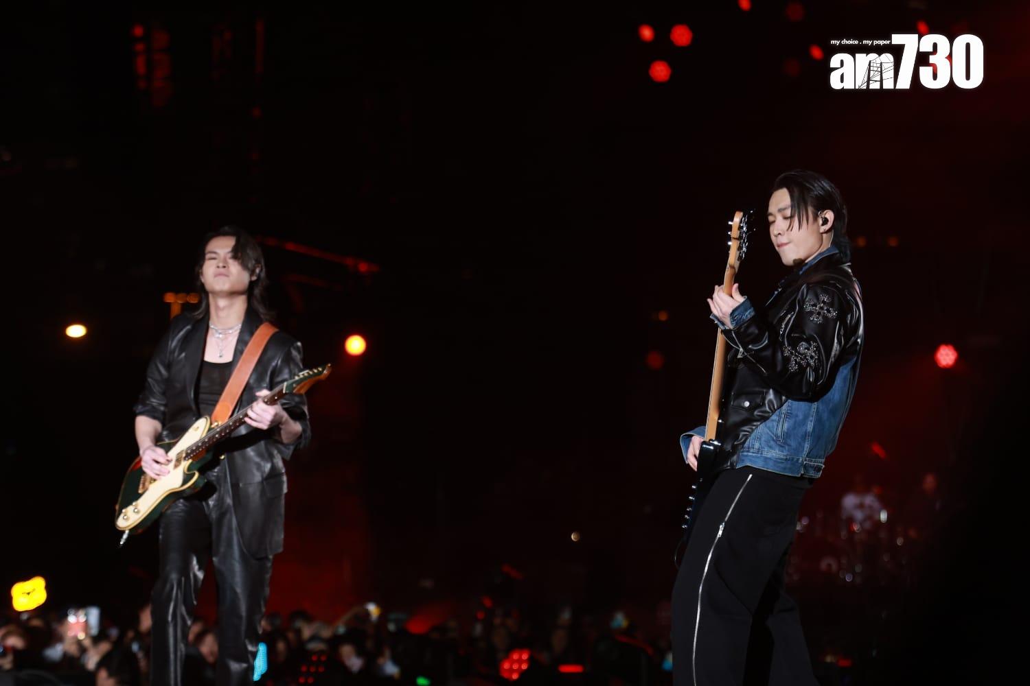 MIRROR「鷹小隊」舉行《Wild and Gentle Live 2025》,rock爆舞台。(羅錦鴻最)