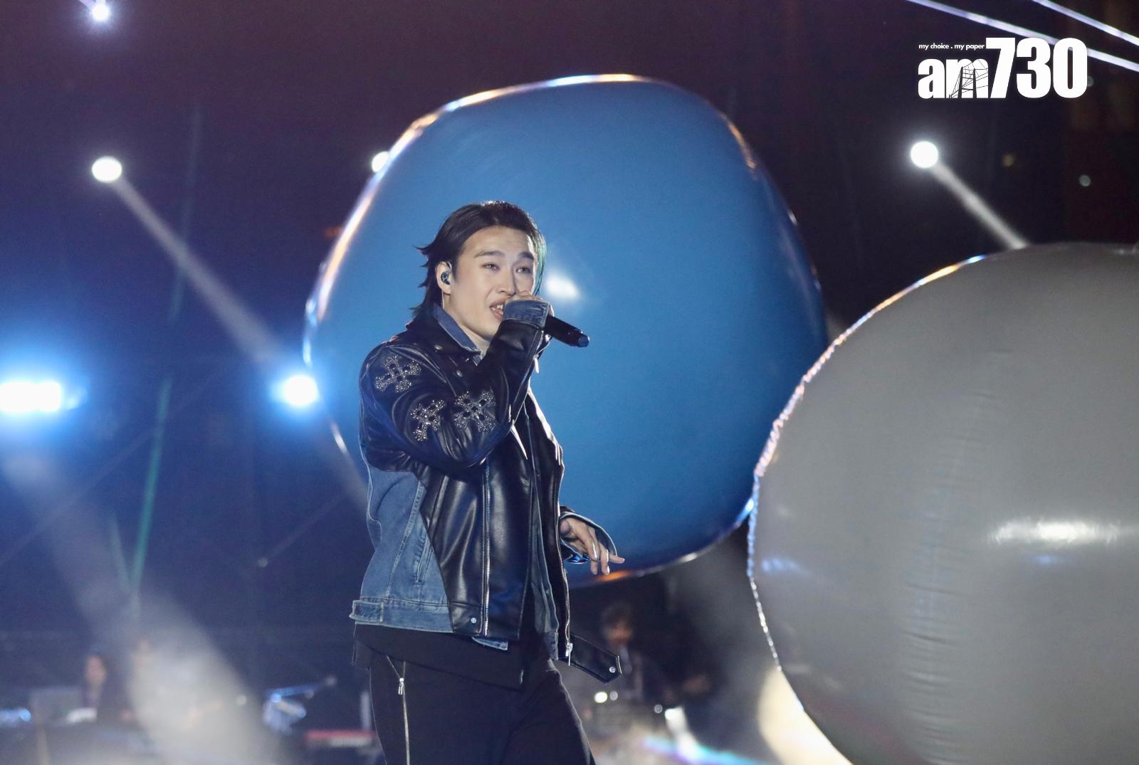 Jer柳應廷在《Manifest | Wild and Gentle Live 2025》演唱會,化身band友。(娛樂組攝)