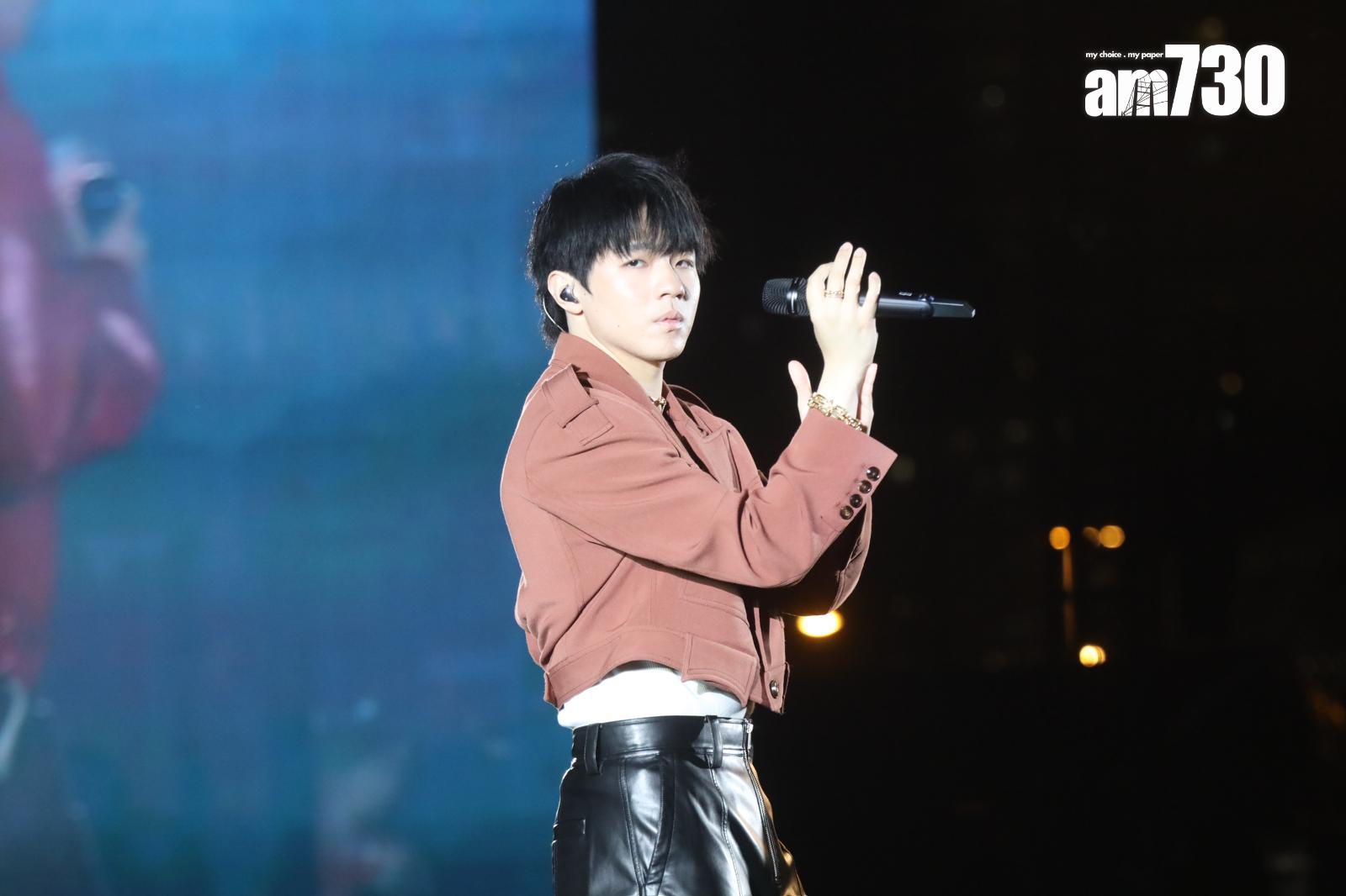 Ian陳卓賢在《Manifest | Wild and Gentle Live 2025》演唱會,化身band友。(娛樂組攝)