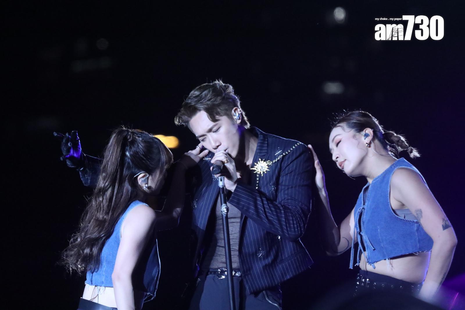 Stanley邱士縉透視裝上陣,「大表波」約隱約現。(娛樂組攝)