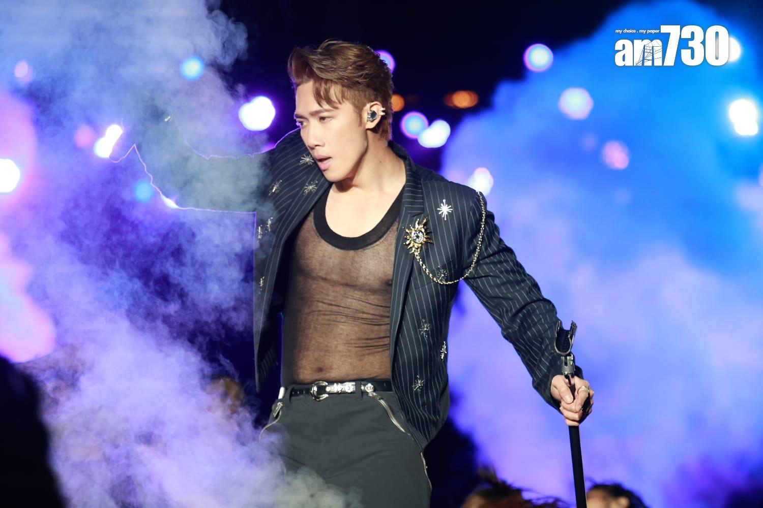 邱士縉Stanley自爆由他建議穿透視裝。(羅錦鴻攝)