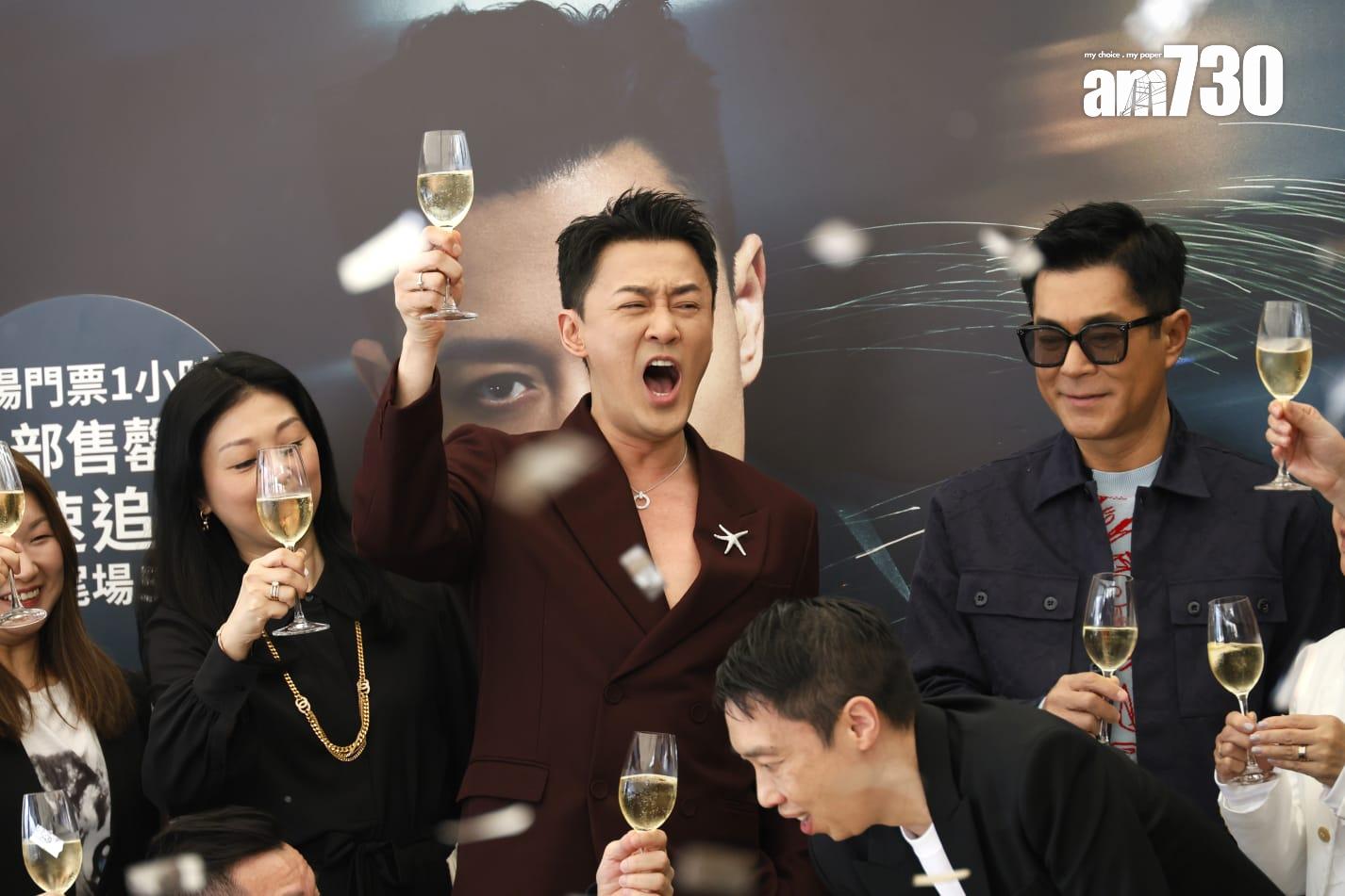 林峯一口氣開足七場,刷新自己入行以來的開騷紀錄。 (林俊源攝)