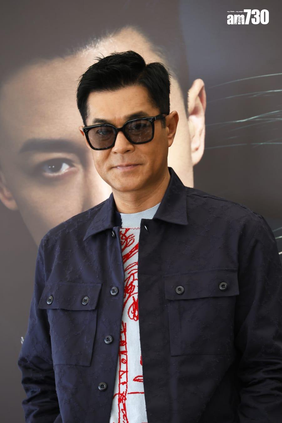 林峯演唱會舉行記招。(林俊源攝)