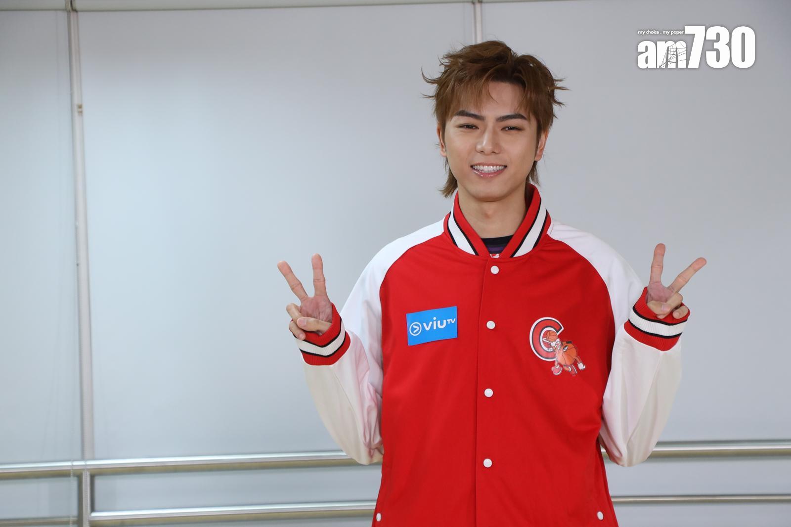 193笑言要向公司力sell開拍第二季《公司逼我打籃球》,順便自肥。(娛樂組攝)