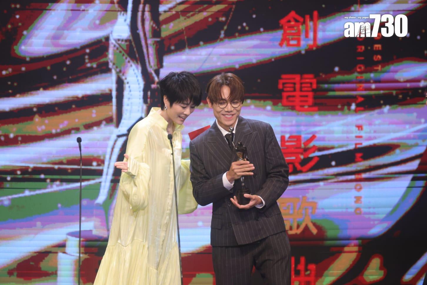 林家謙憑電影《破·地獄》歌曲《普渡眾生》奪「最佳原創電影歌曲」。