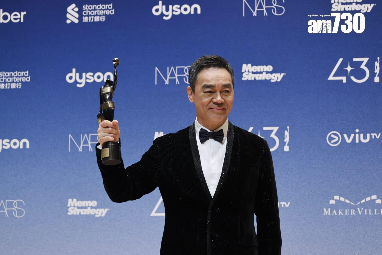 劉青雲表示拍《爸爸》經歷很多預期之外的複雜情緒。(蘇文傑攝)