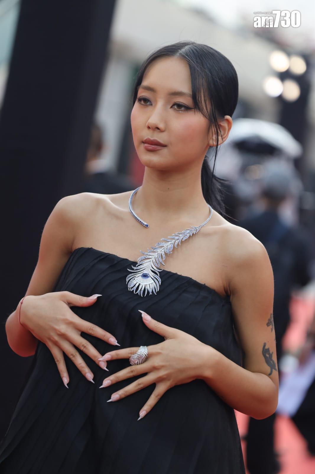 Marf對於金像獎十足重視,她為表誠意一晚換三套衫。