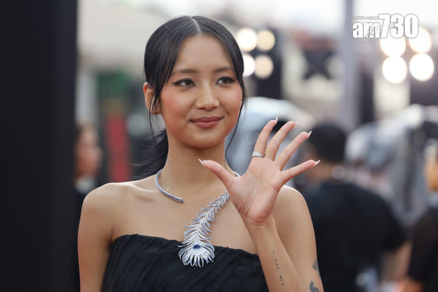 Marf對於金像獎十足重視,她為表誠意一晚換三套衫。