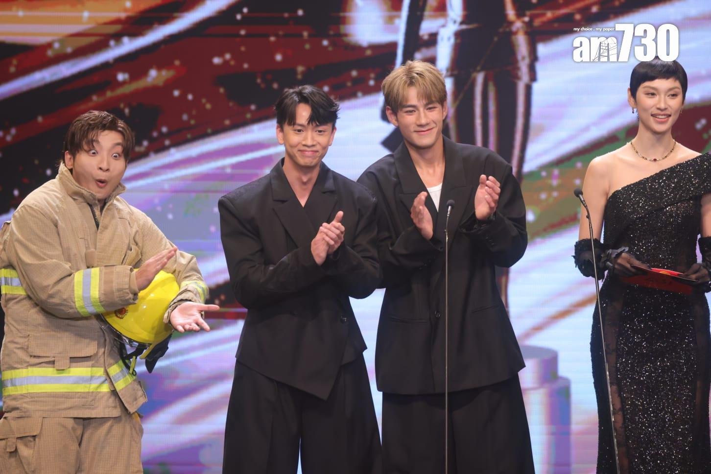 「最佳衣著獎」除由王丹妮頒發外,還有Dee何啟華、Locker林家熙、Jeffrey魏浚笙負責。