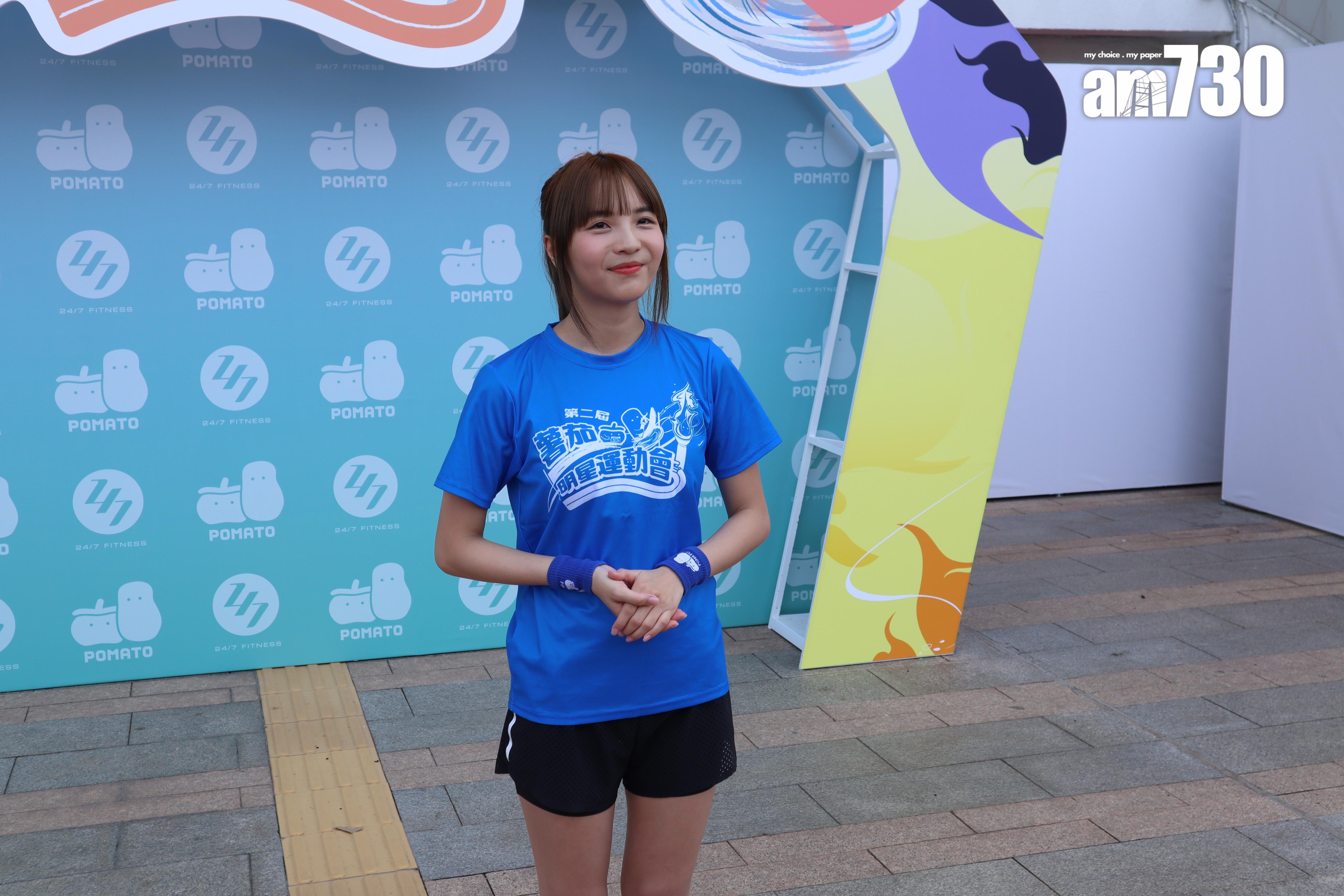 阿冰首度開腔回應妹妹吳泳偷食健身教練事件。(娛樂組攝)