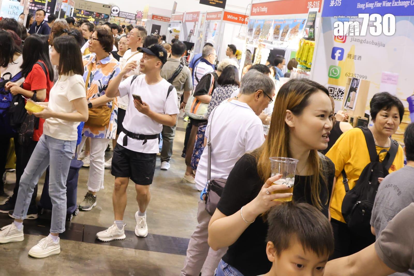 試食節一連5日在會展舉行。(吳康琦攝)