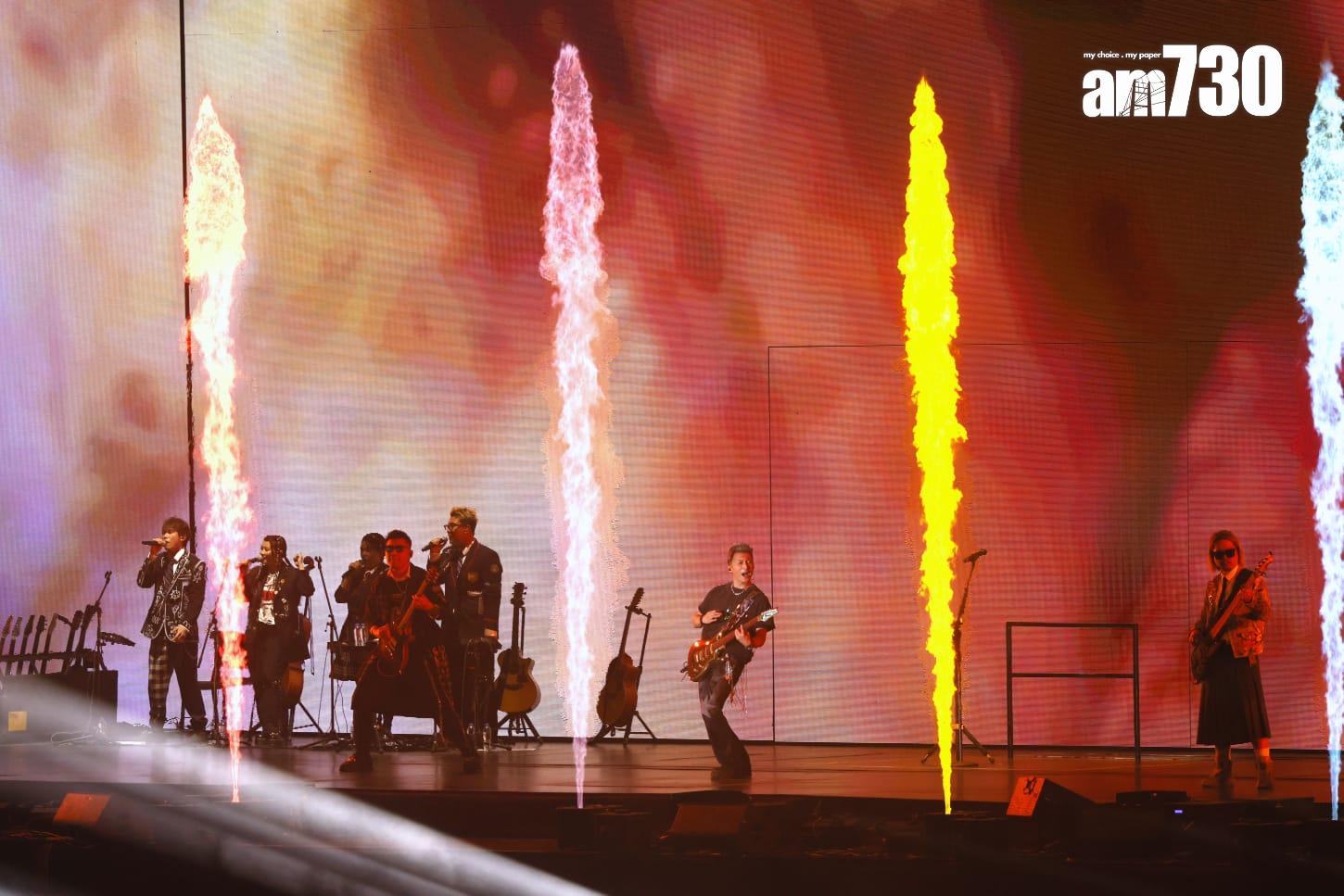 霆鋒四場個唱共多逾17萬人捧場。 (娛樂組攝)