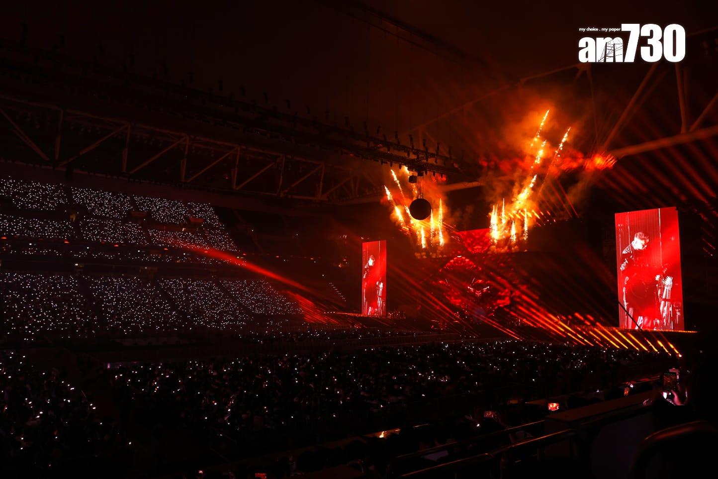 霆鋒四場個唱共多逾17萬人捧場。 (娛樂組攝)