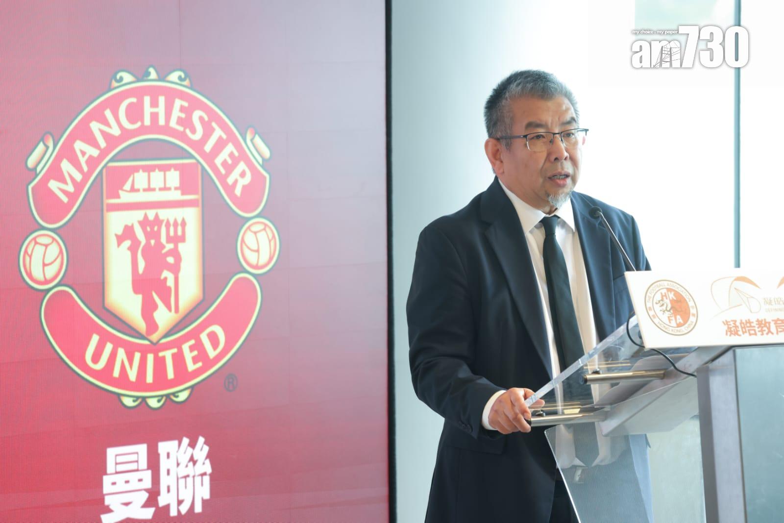 主辦賽事的ProEvent主席金偉明。(吳康琦攝)