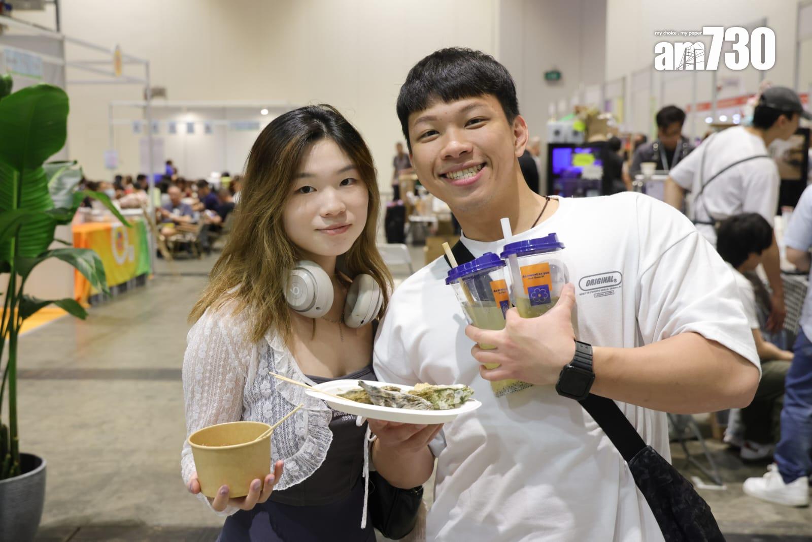 周小姐與曹先生花費逾300元。(吳康琦攝)