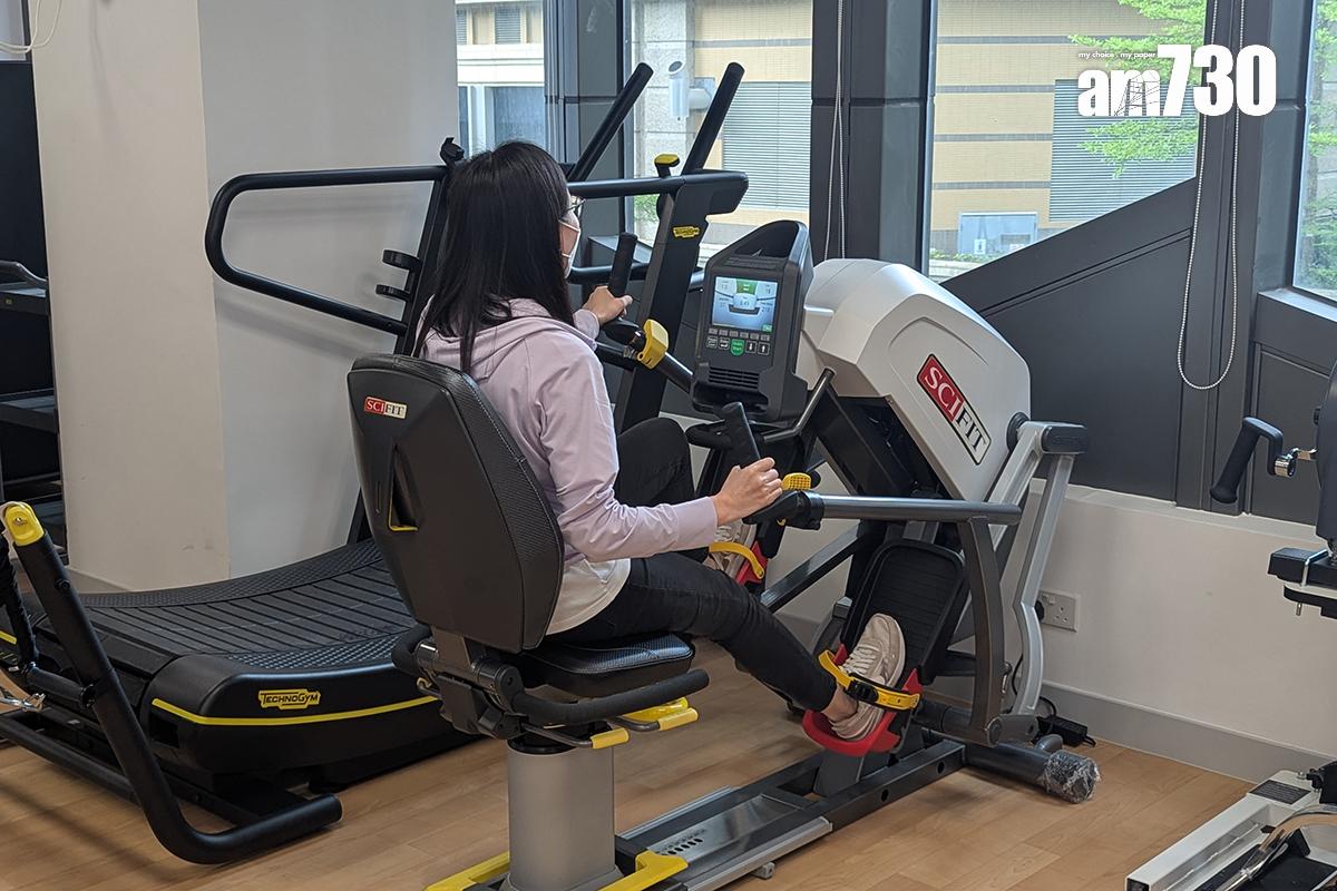 方大校園內建立的全港首間物理治療綜合臨床教學中心。(羅庸軒攝)