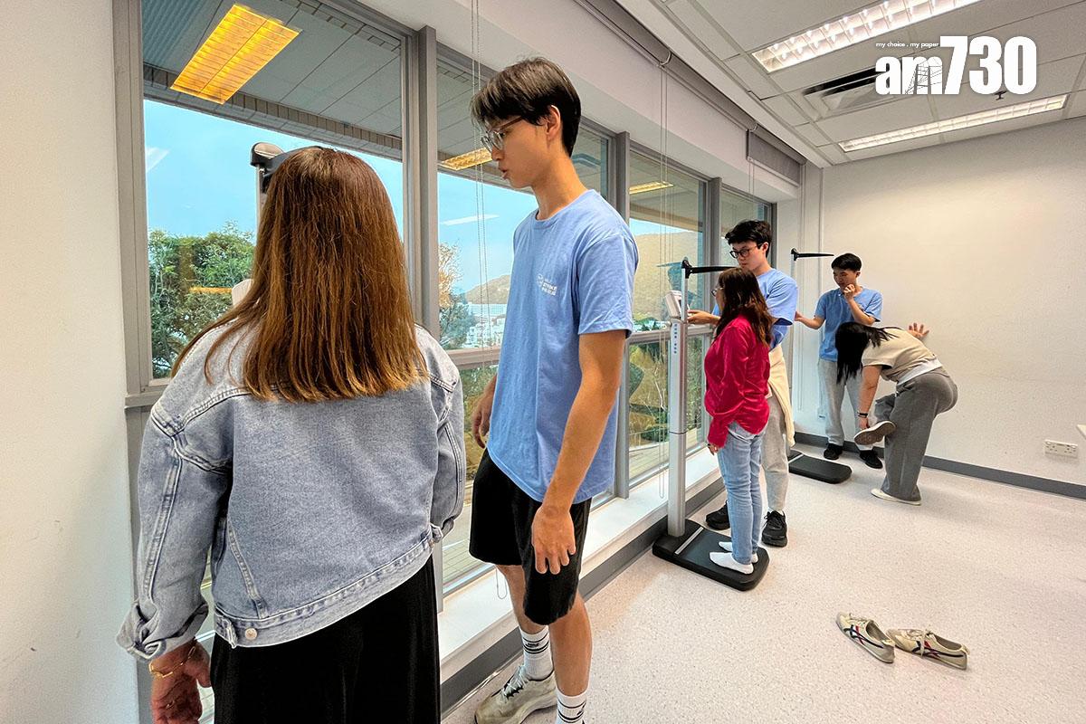 港大醫學院在校園為外傭舉辦大型免費健康檢查活動。(陳詠琳攝)