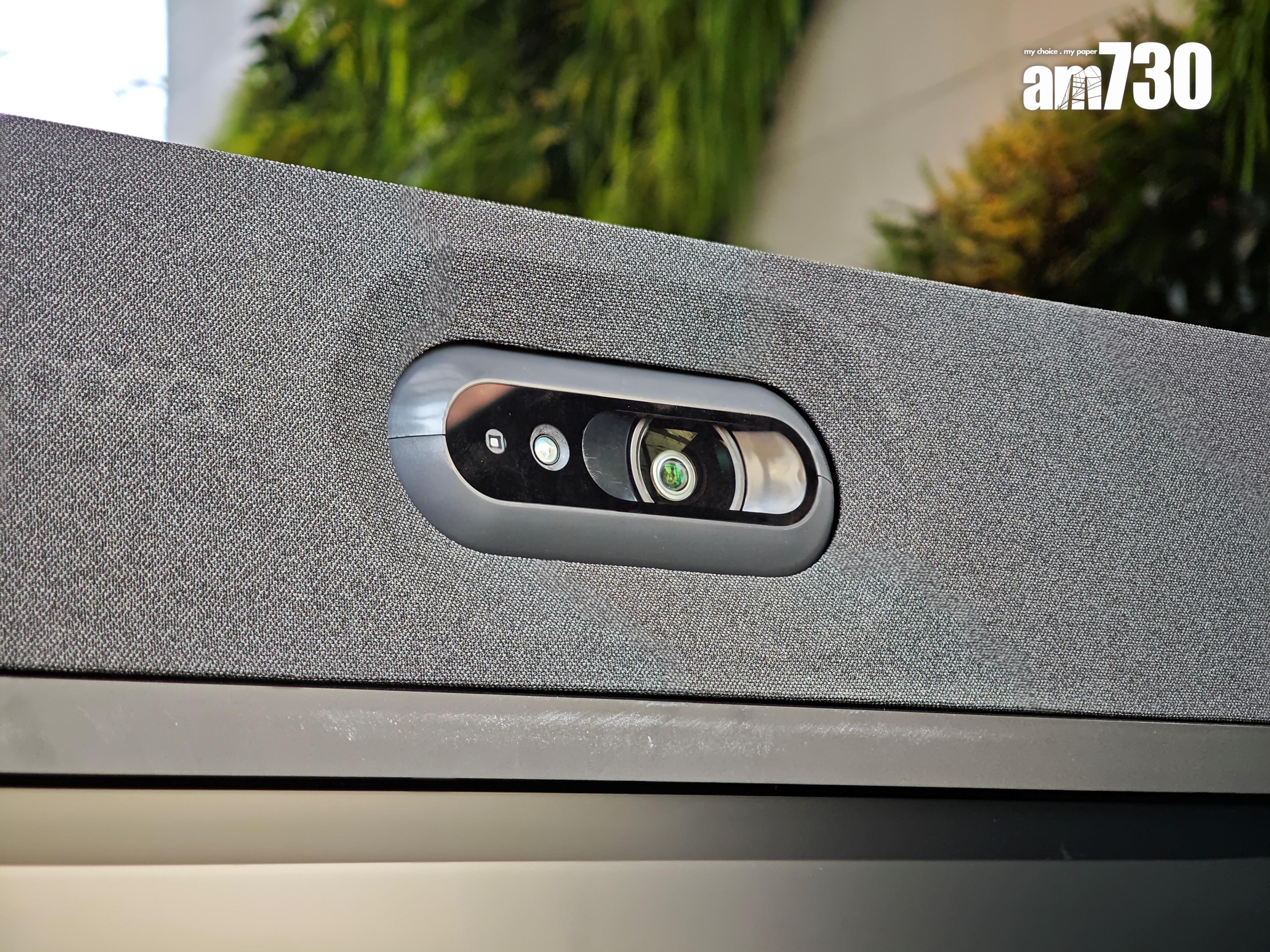 4K高解析影像鏡頭備有RightSight 2 AI智慧取景技術。