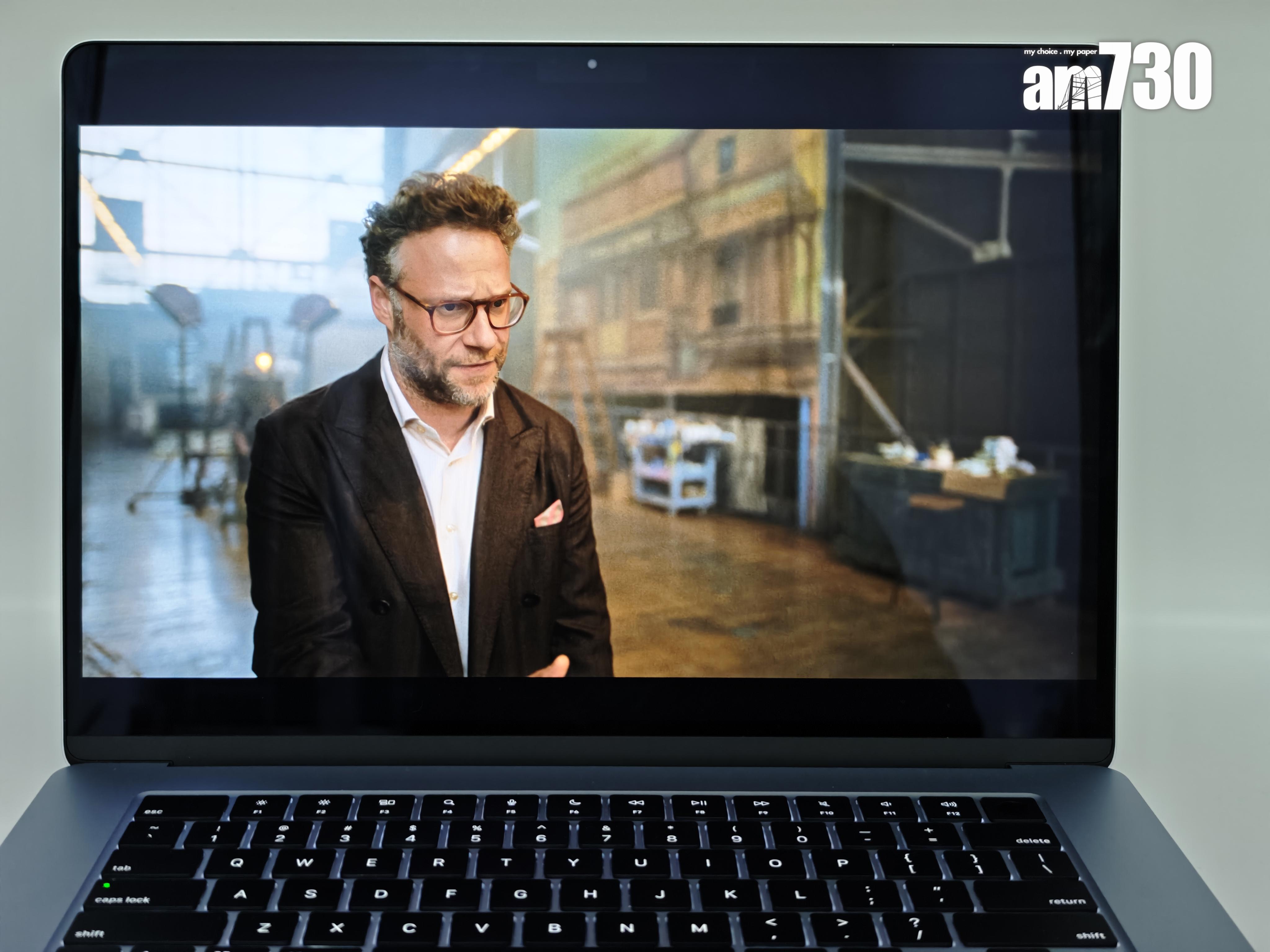 MacBook Air M4電量充足,續航力比以往更長。