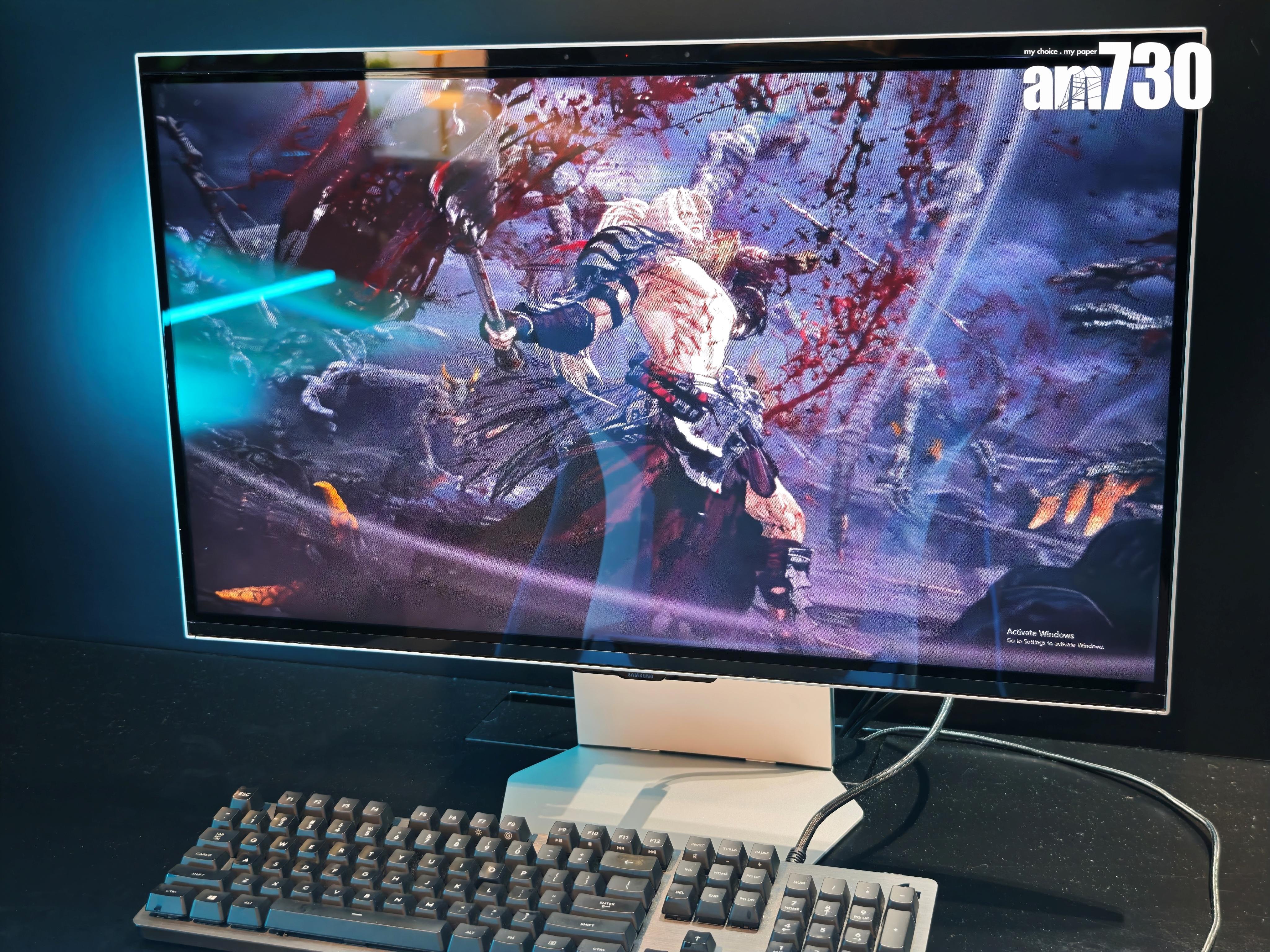 Samsung Odyssey 3D顯示器的3D效果生動迫真。