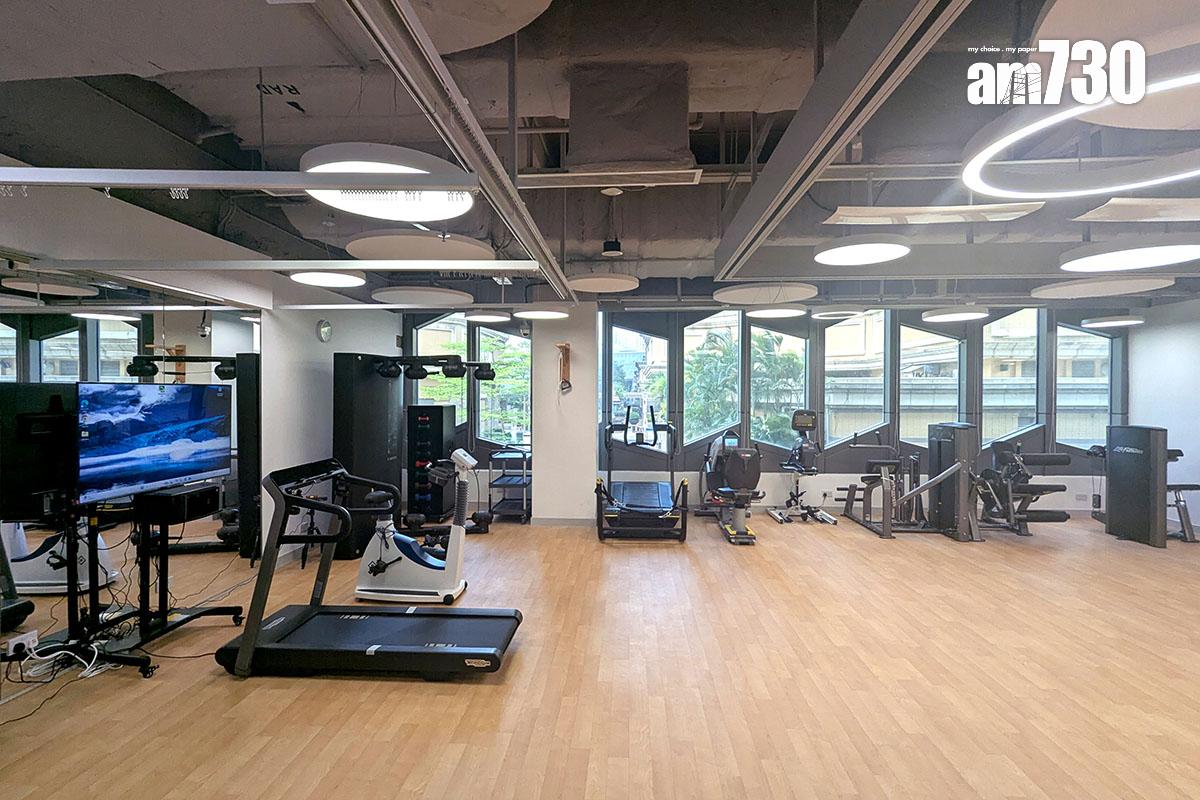 方大校園內建立的全港首間物理治療綜合臨床教學中心。(羅庸軒攝)