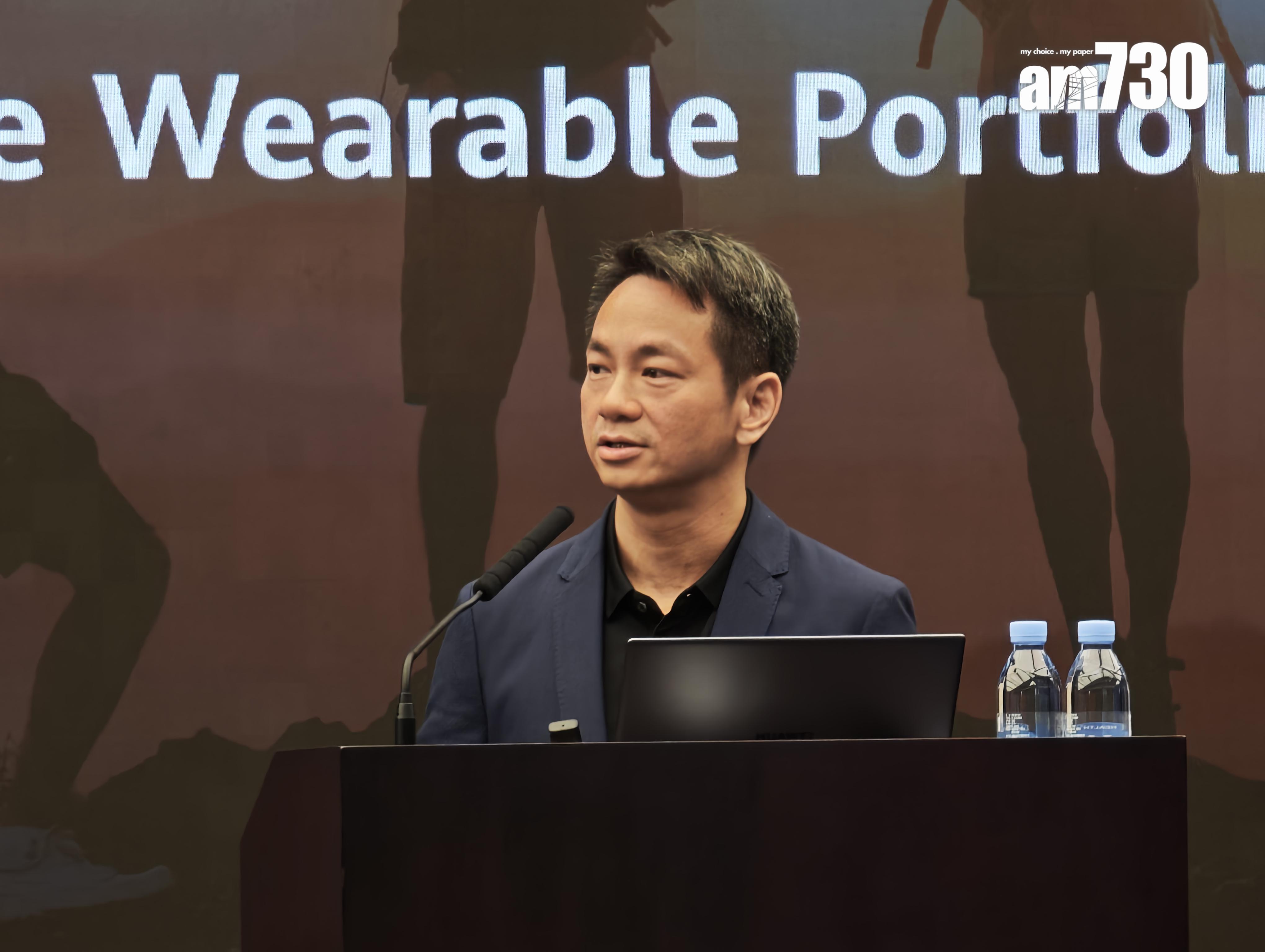 華為終端BG智能穿戴與運動健康產品線總裁張煒(Rico Zhang)。