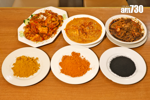 餐牌上提供8種各國的獨特咖喱,全都是兄弟兩人從零開始調配,坊間找不到類似的味道。攝:林俊源