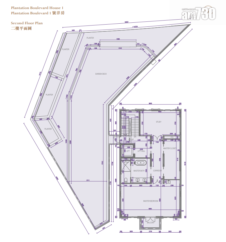 1 Plantation Road第1期上載樓書 設8幢洋房 最大6122呎|山頂豪宅