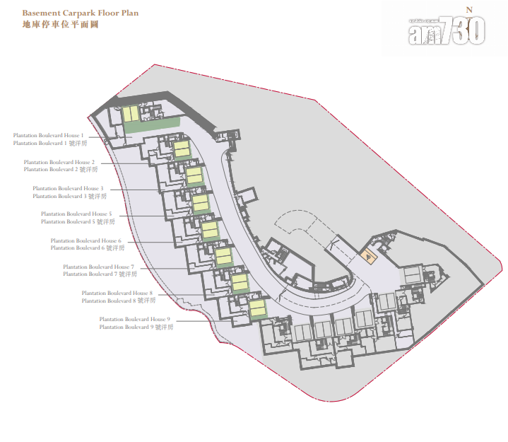 1 Plantation Road第1期上載樓書 設8幢洋房 最大6122呎|山頂豪宅