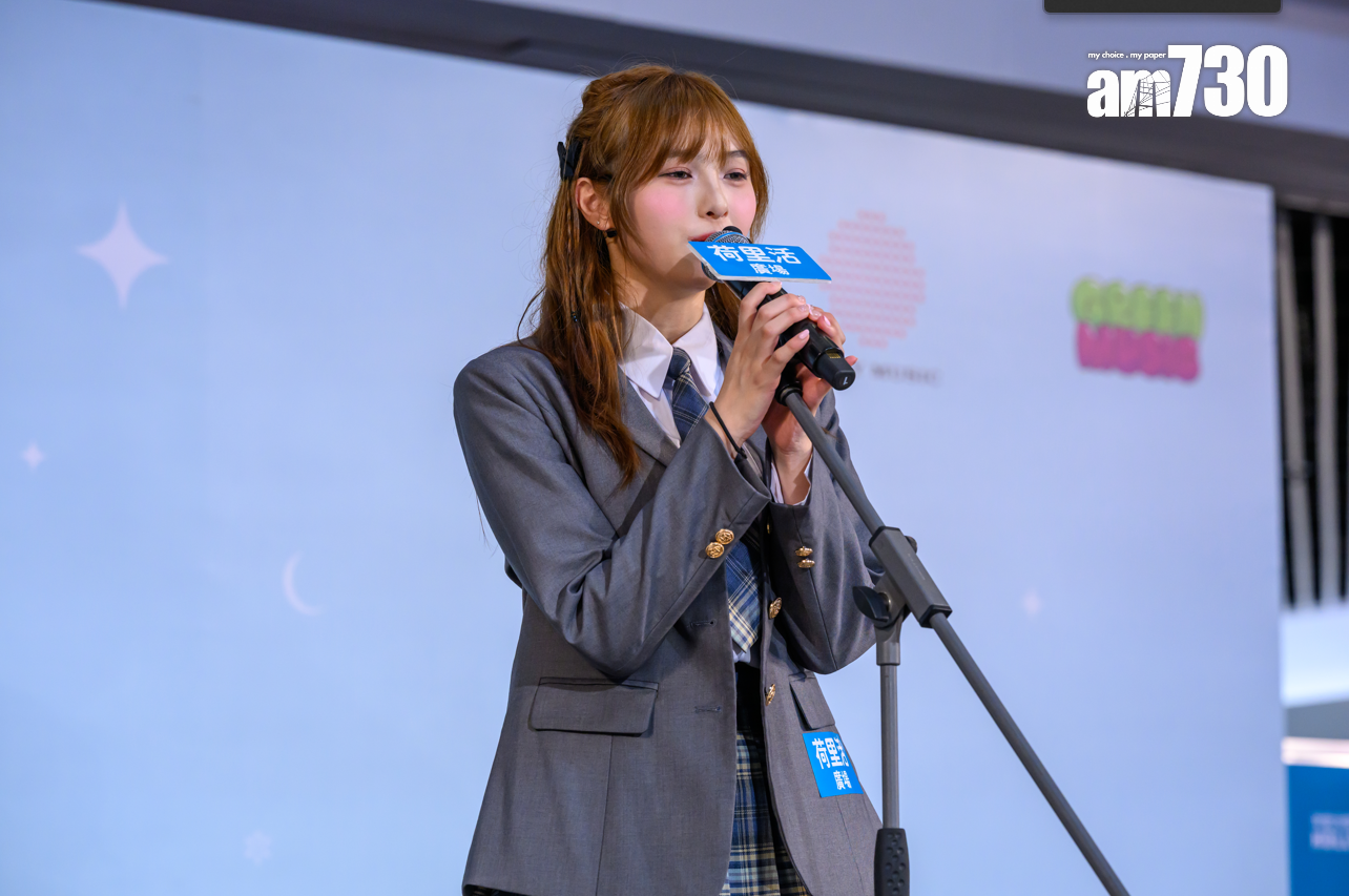 Jasmine天生偶像材料。 (娛樂組攝)