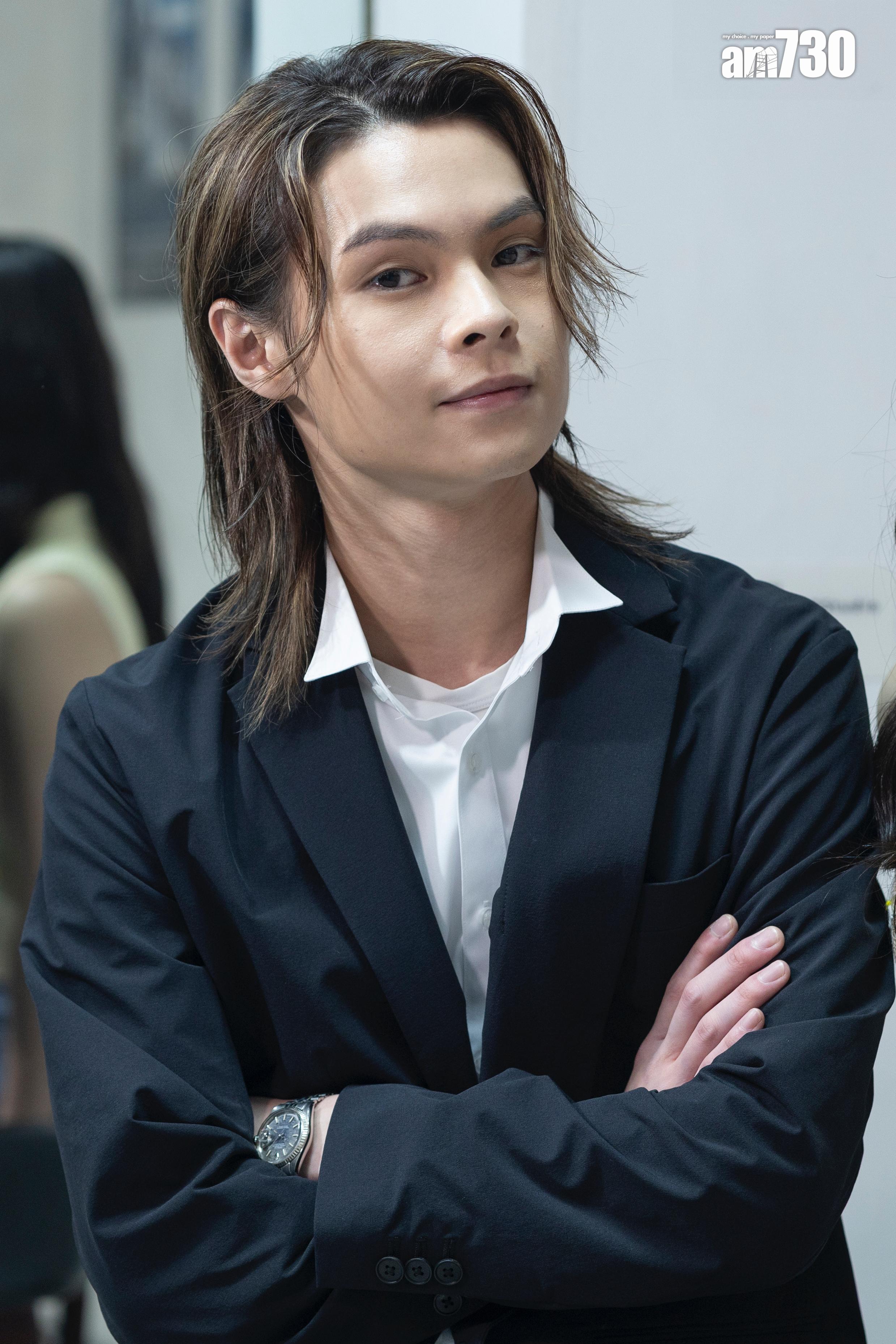 Tiger直言隨著跟演員熟絡,心情也變得開懷。(蘇文傑攝)