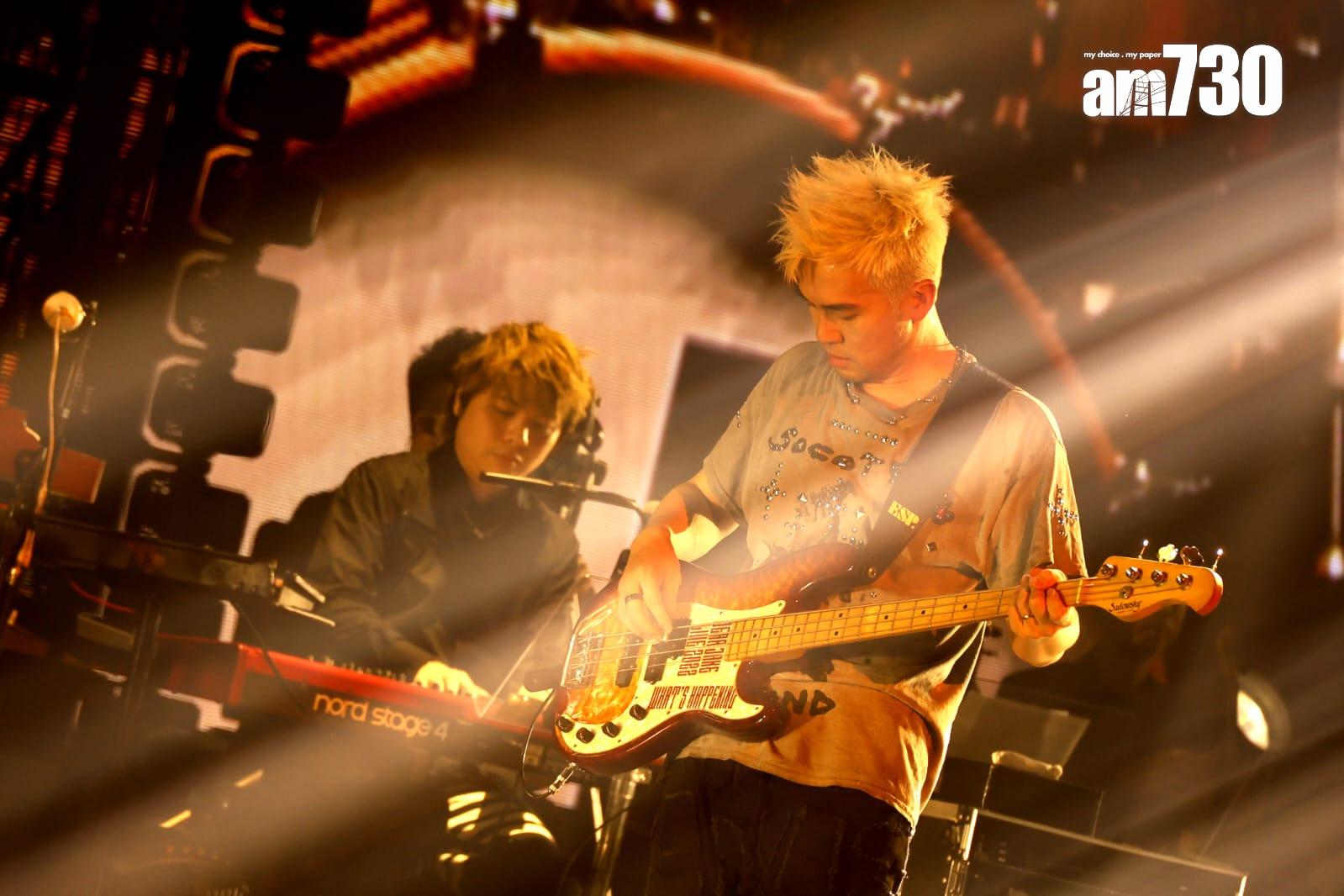 4子不禁大讚尾場觀眾反應最熱烈。(林俊源攝)