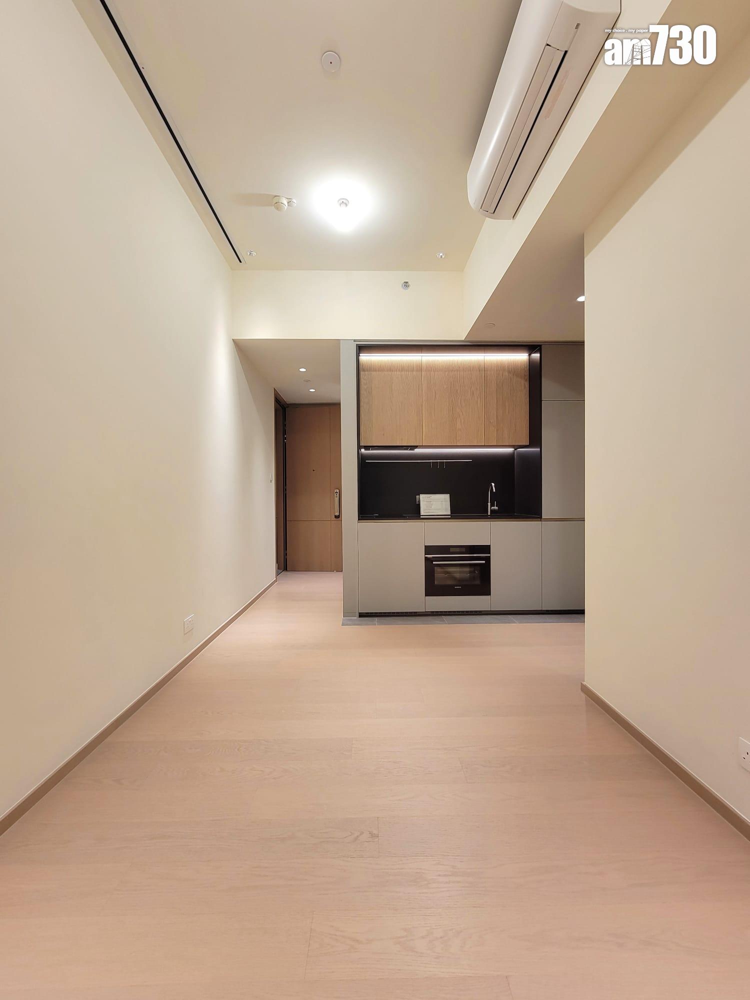 UNI Residence示範單位|394呎兩房戶 主人房設轉角玻璃窗增採光(多圖有片)|大圍新盤