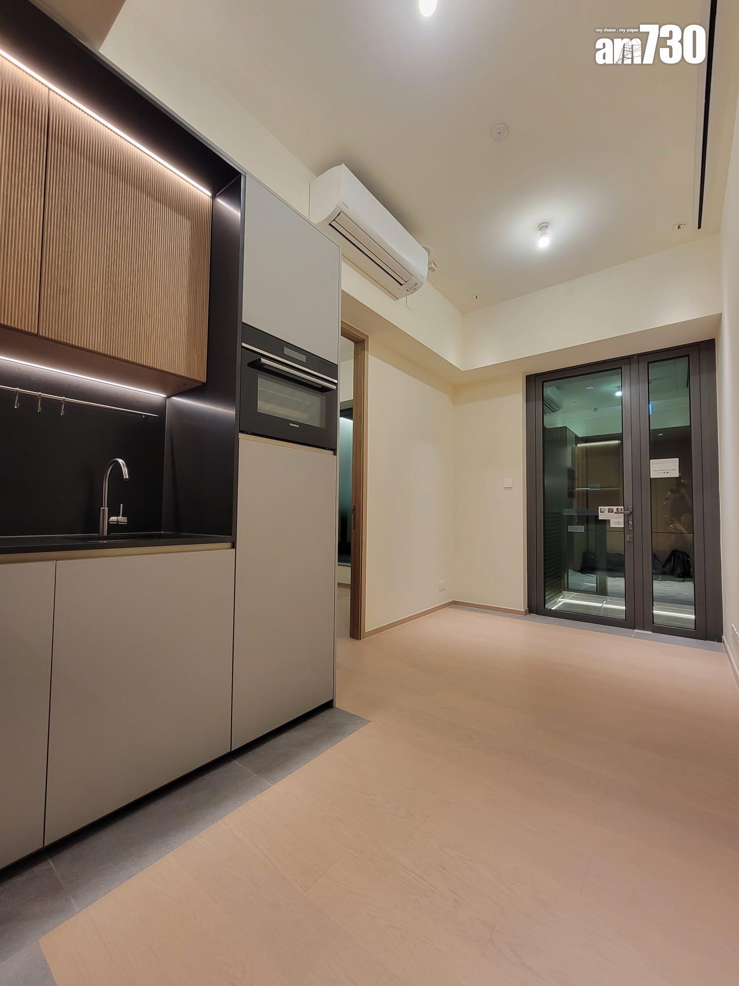 UNI Residence示範單位|293呎一房 高樓底空間感足(多圖有片)|大圍新盤