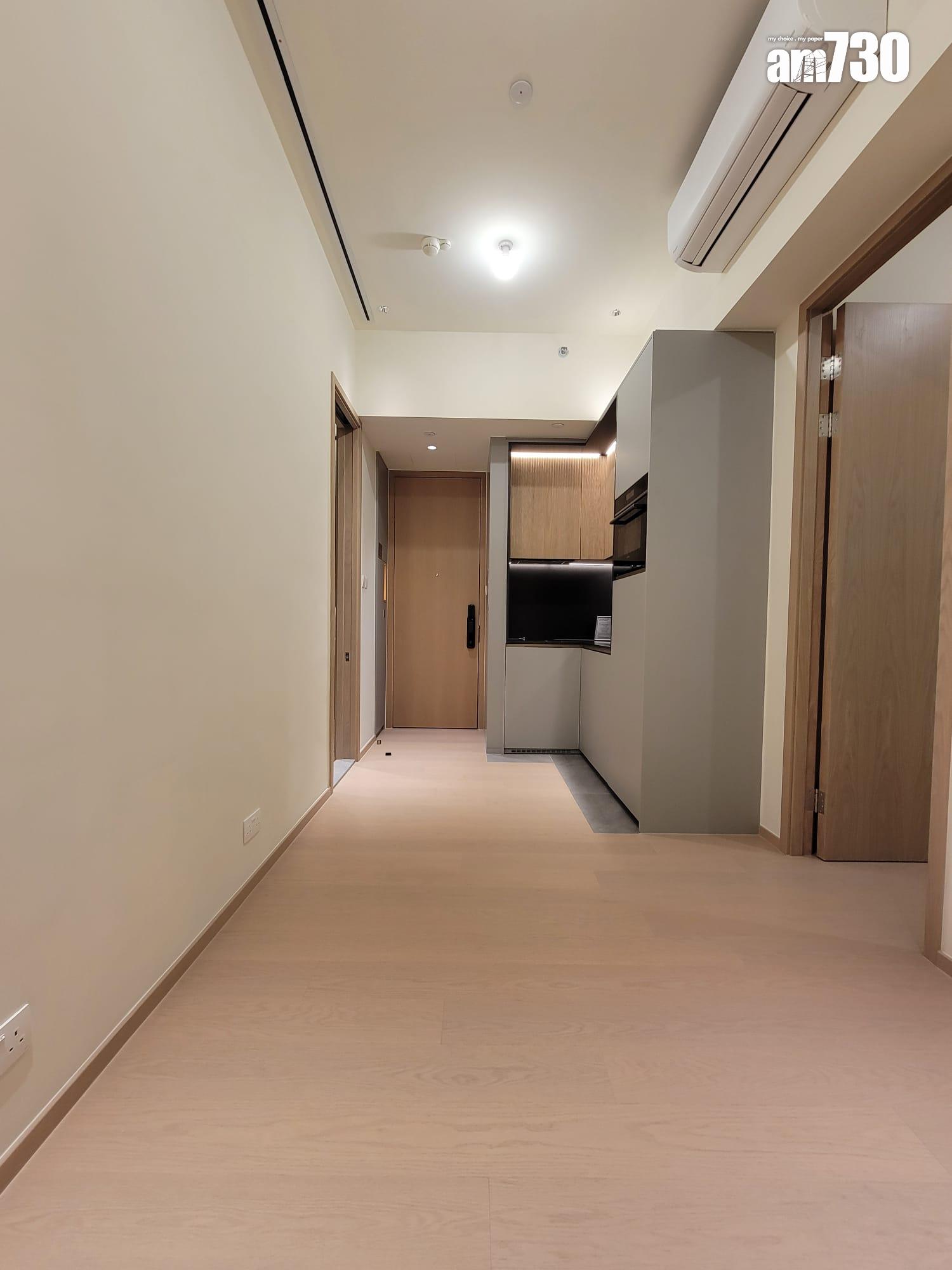 UNI Residence示範單位|293呎一房 高樓底空間感足(多圖有片)|大圍新盤