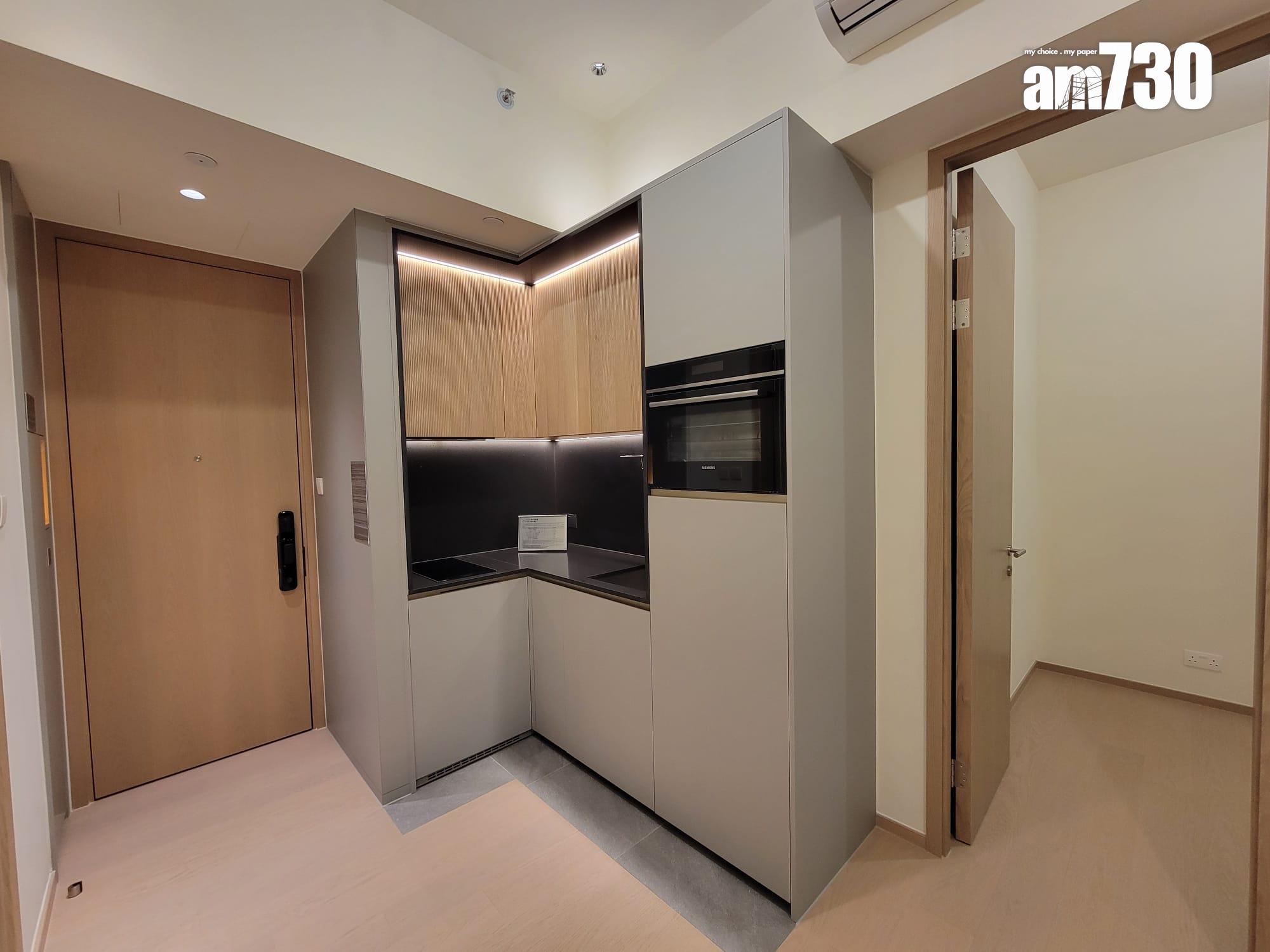 UNI Residence示範單位|293呎一房 高樓底空間感足(多圖有片)|大圍新盤